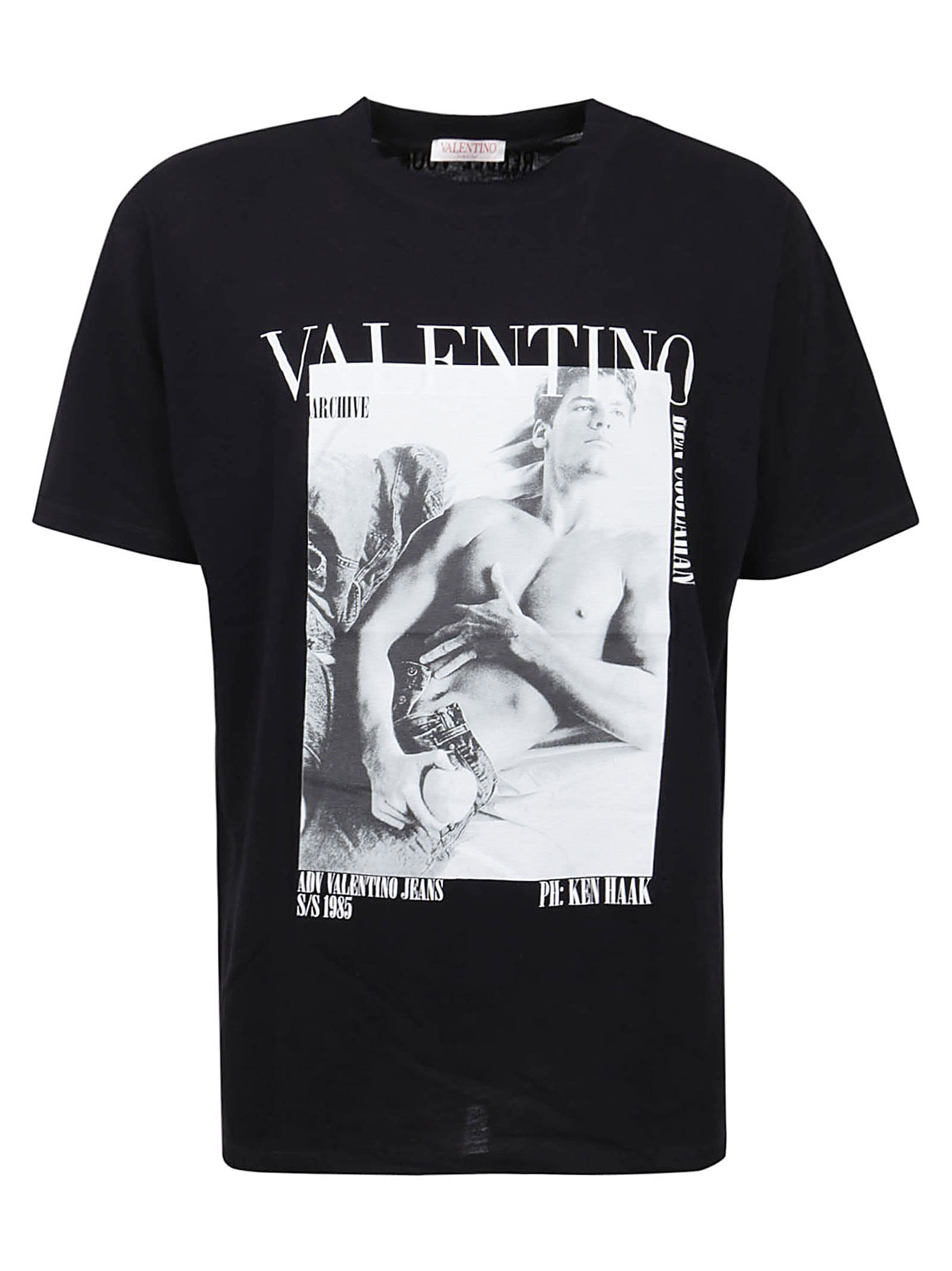 Valentino Cotton Crewneck T-shirt