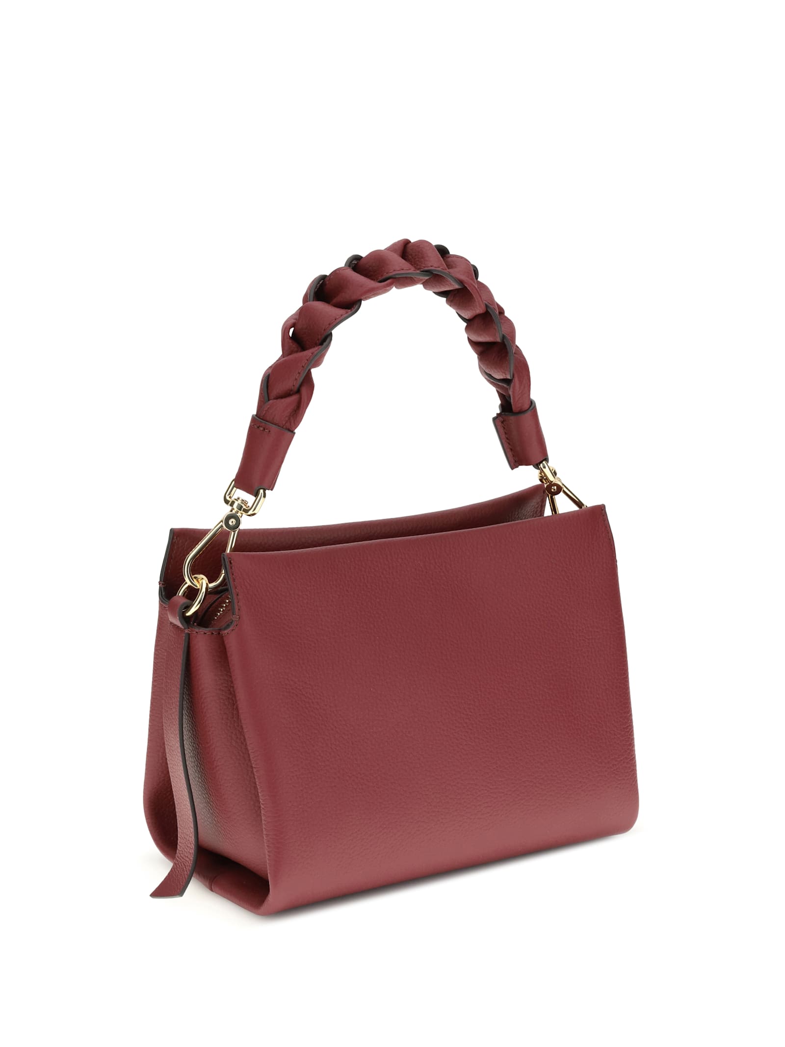 Coccinelle Boheme Handbag In Burgundy