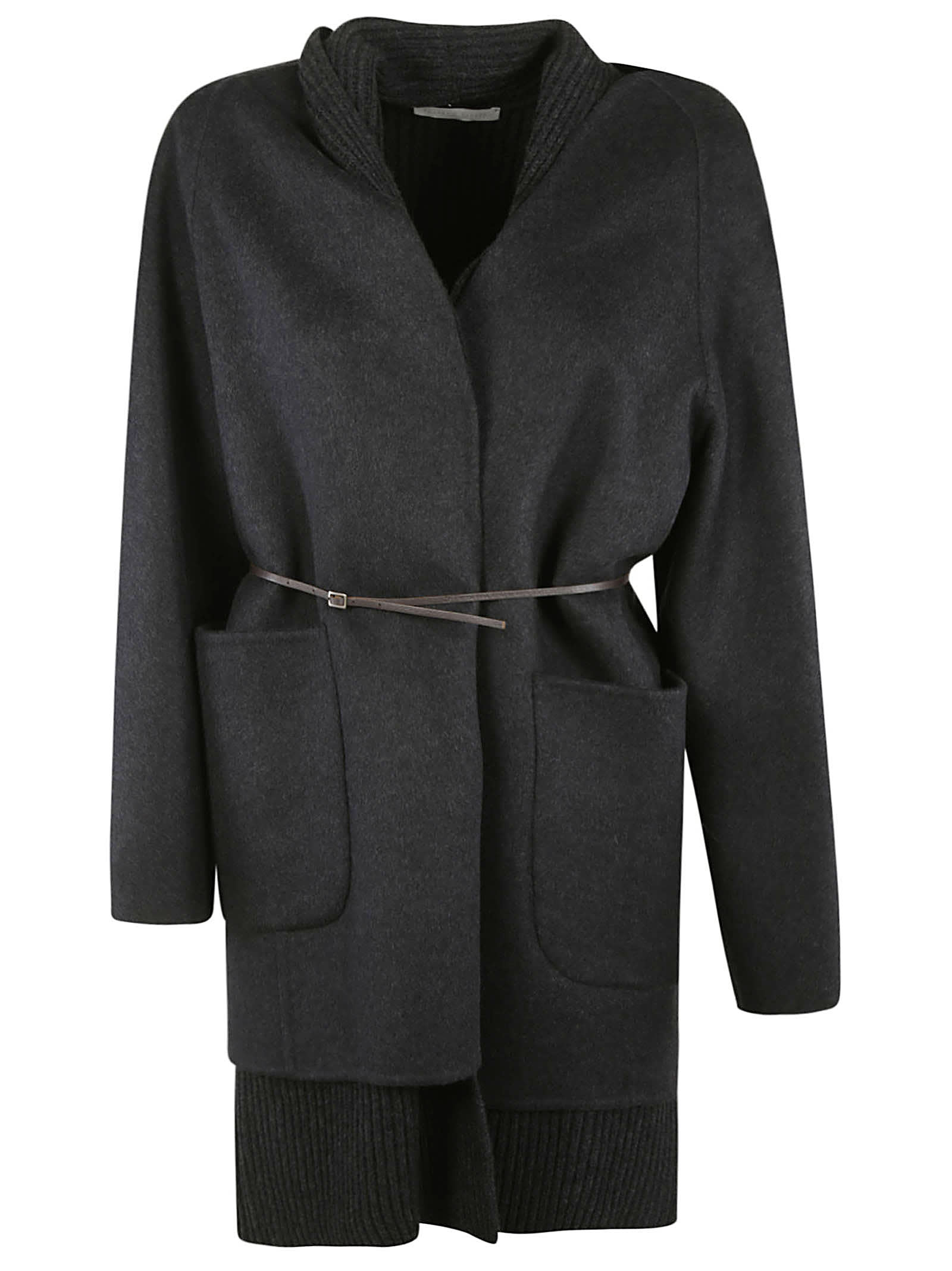 Fabiana Filippi Oversize Belted Plain Coat