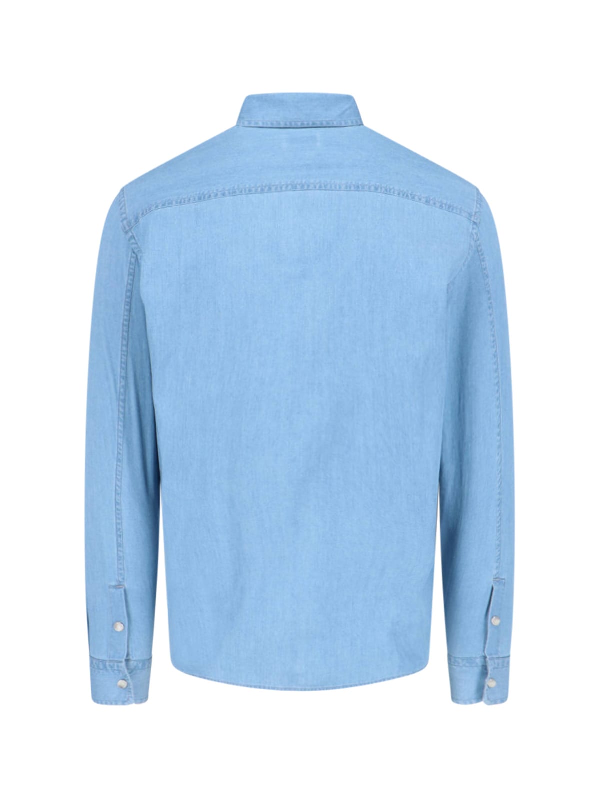 Shop Zegna Classic Shirt In Light Blue