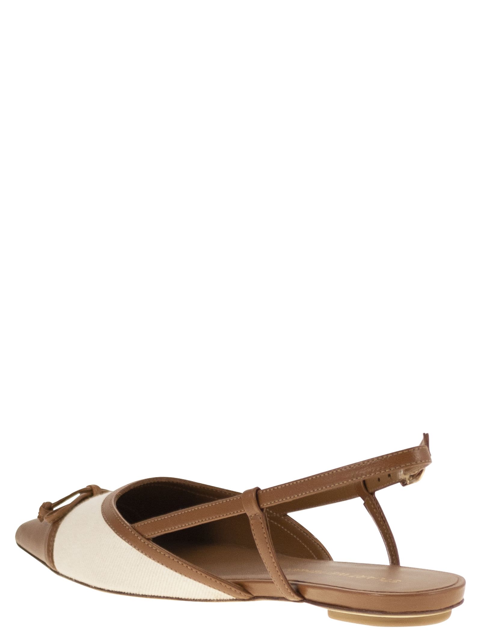 Stuart Weitzman Kitty Slingback In Leather