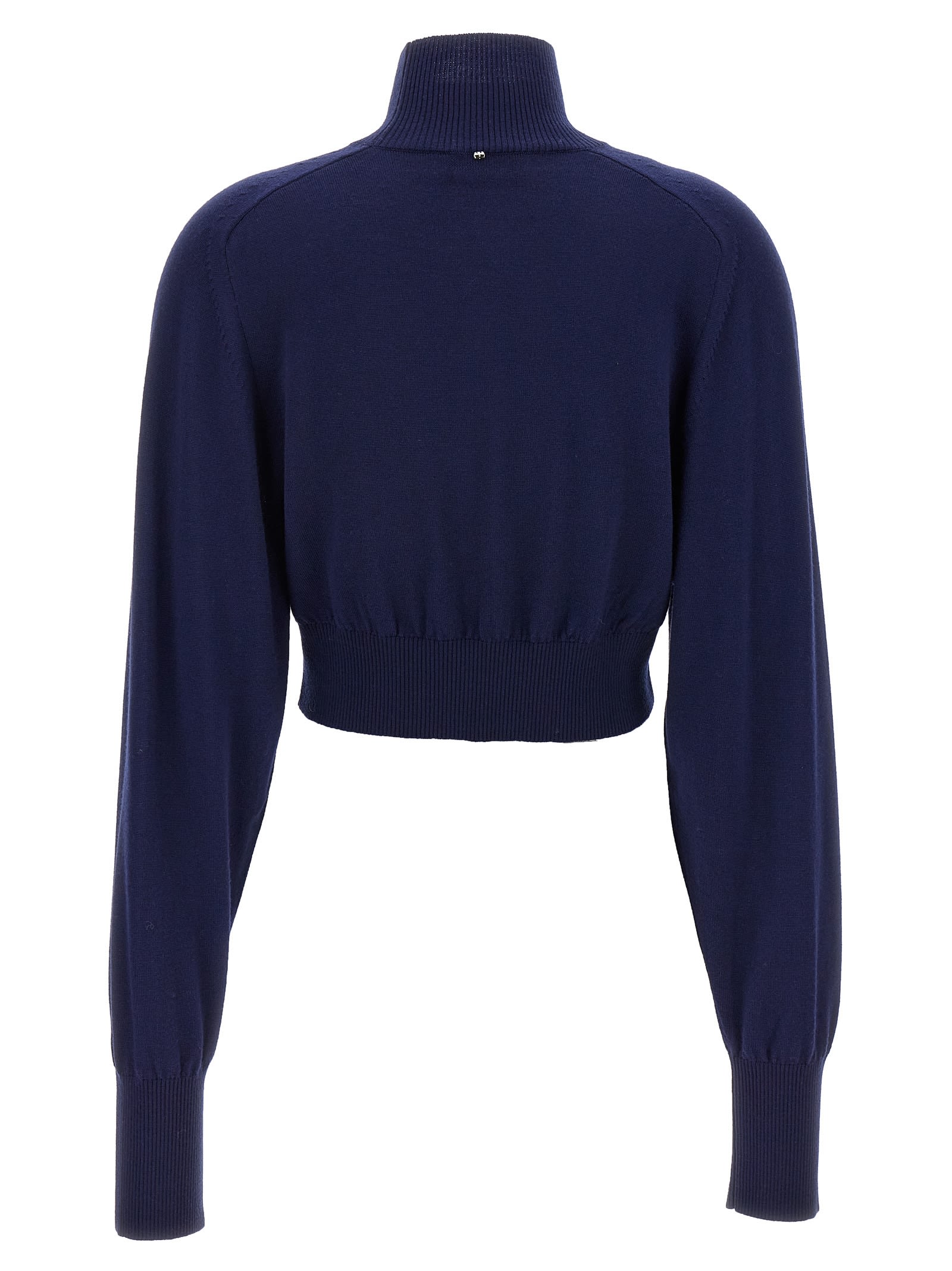 Sportmax Ululato Sweaters And Cardigans Blue In Blue