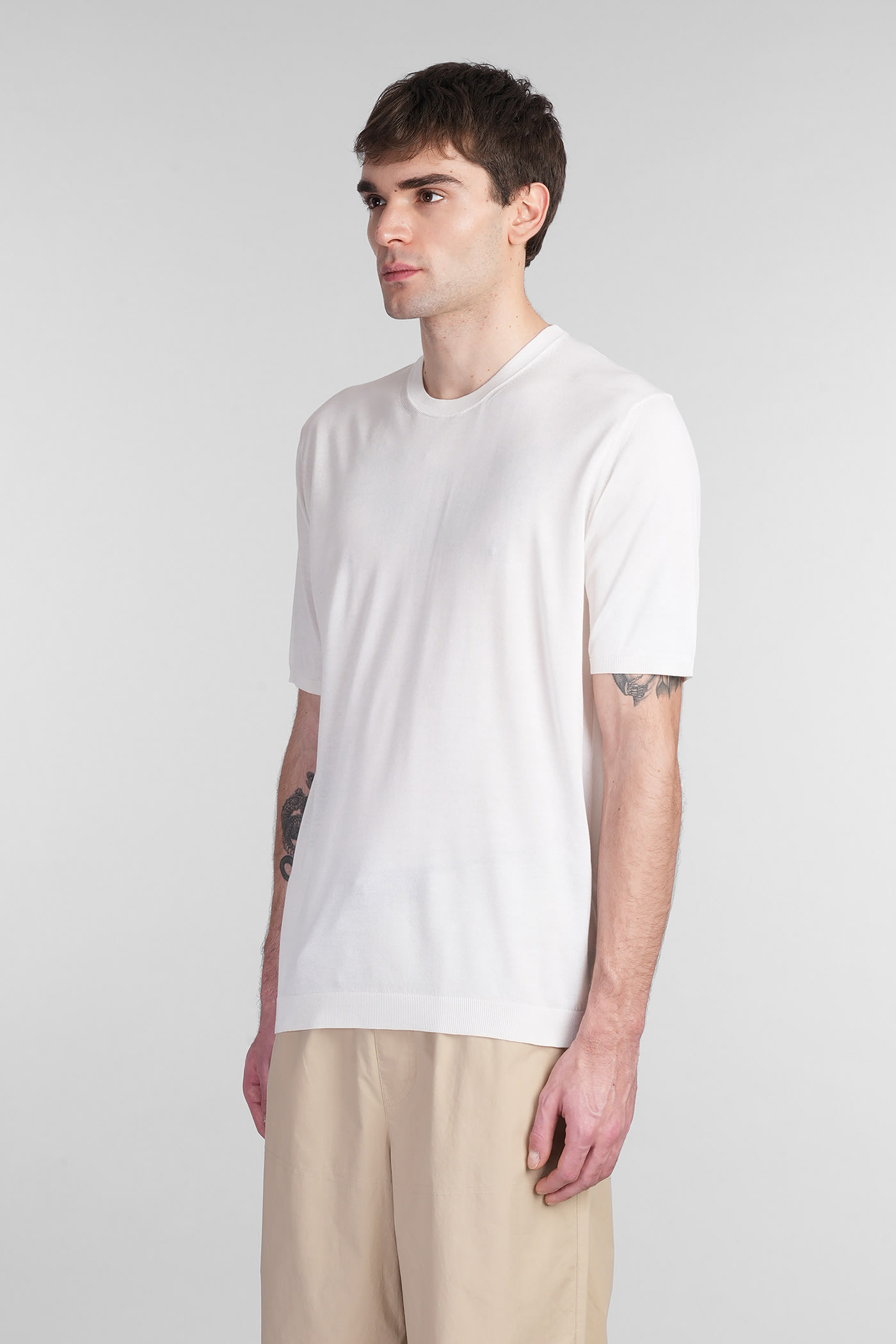 Roberto Collina Essential Crewneck T-shirt In White