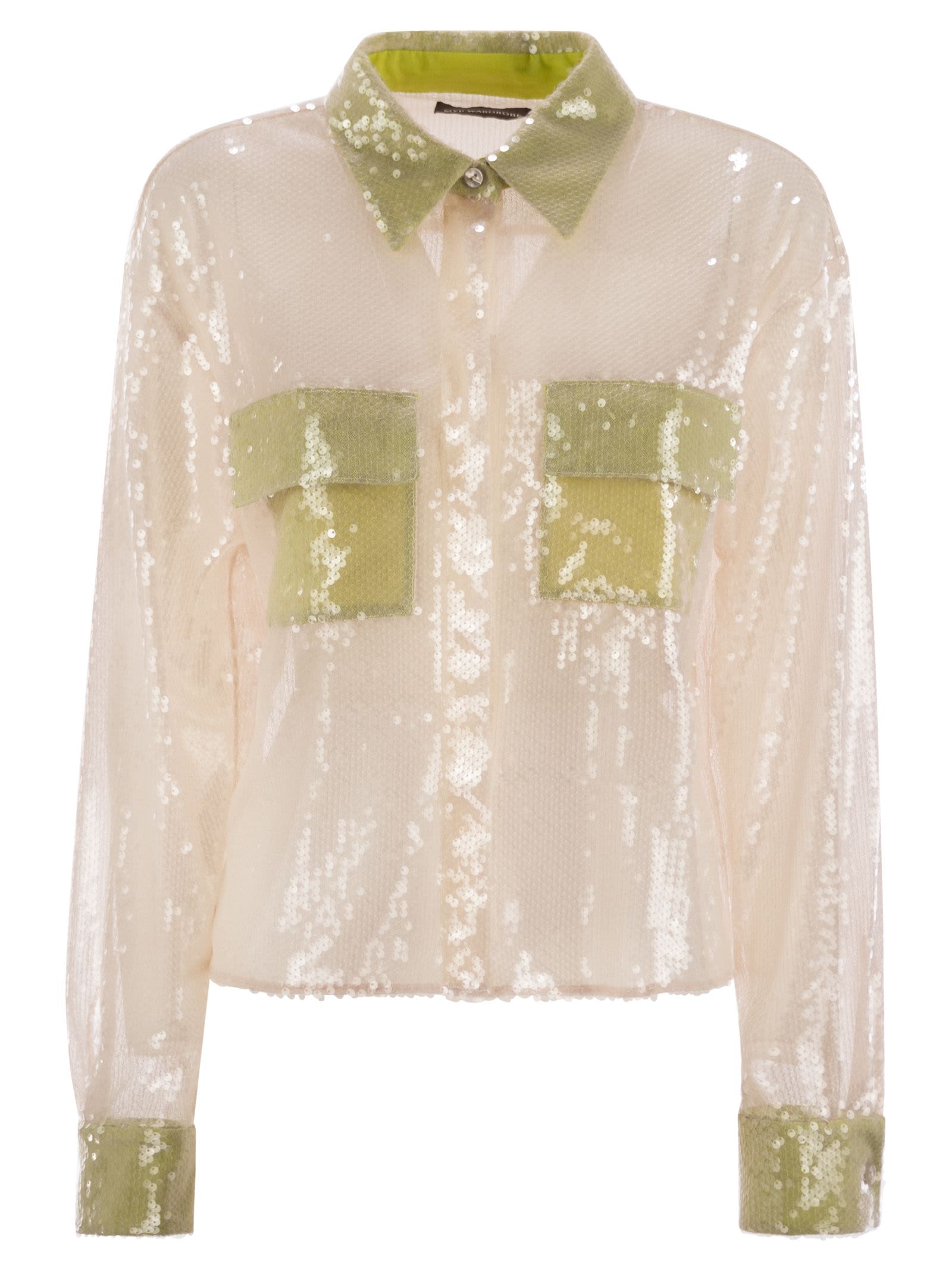 All Over Sequined Shirt