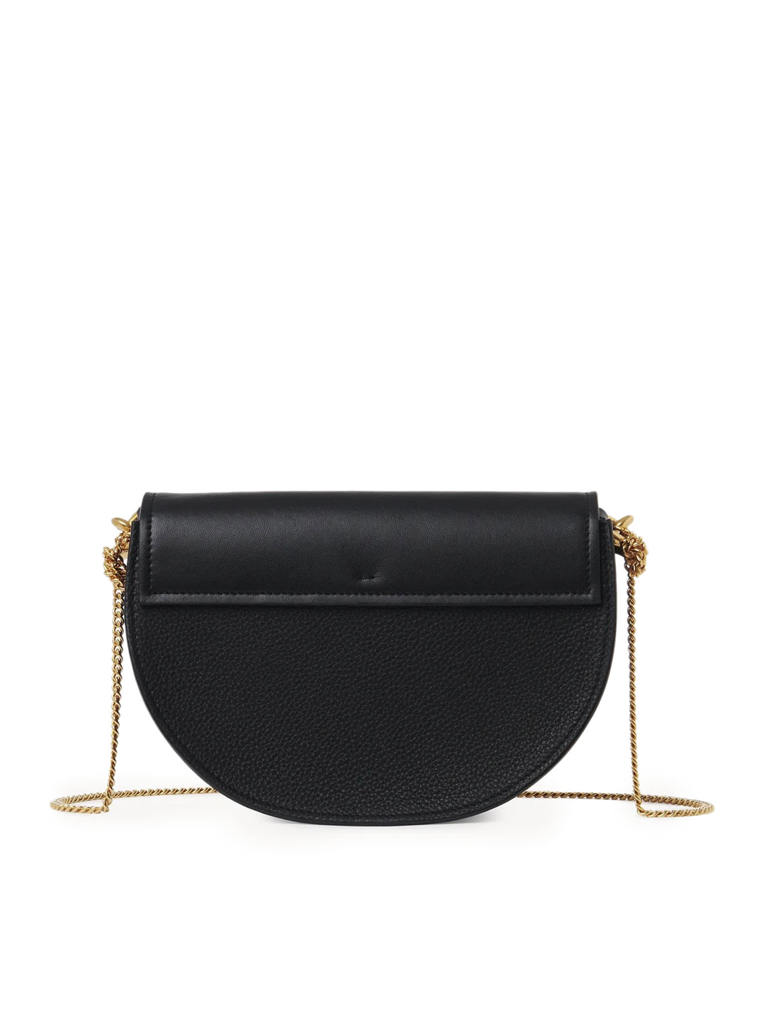 Shop Chloé Marcie Bag In Black