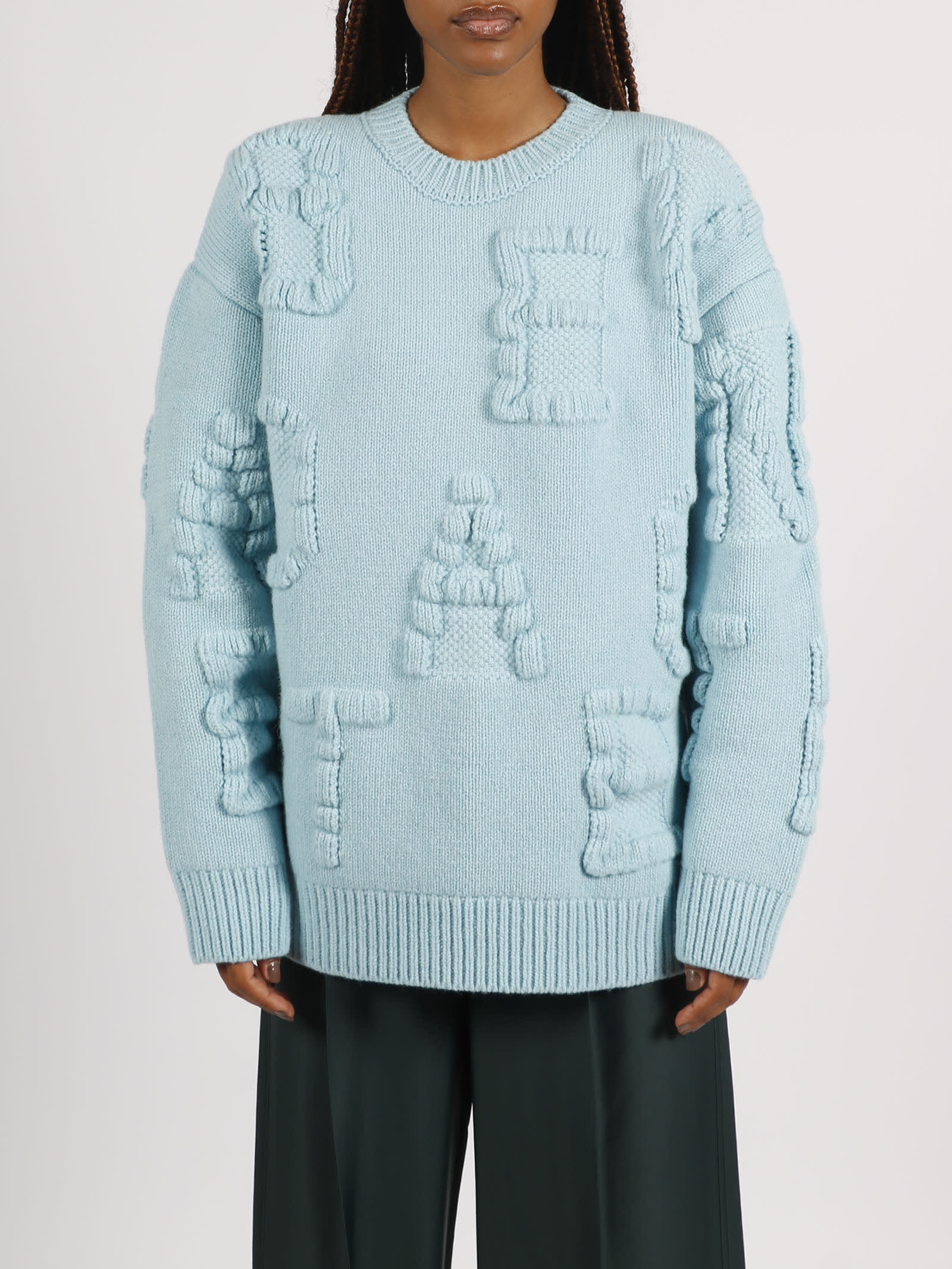 Bottega Veneta Shetland Alphabet Sweater