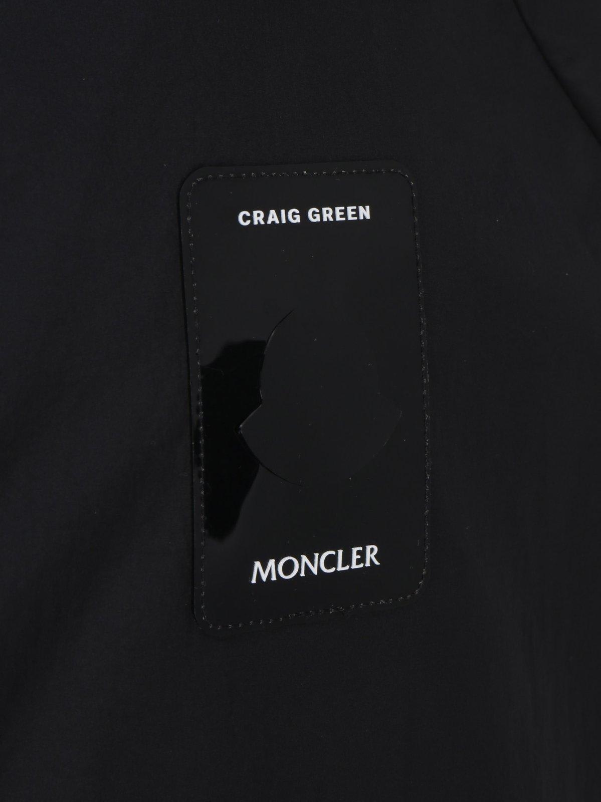 Shop Moncler Genius Moncler X Craig Green Drawstring Zip-up Jacket
