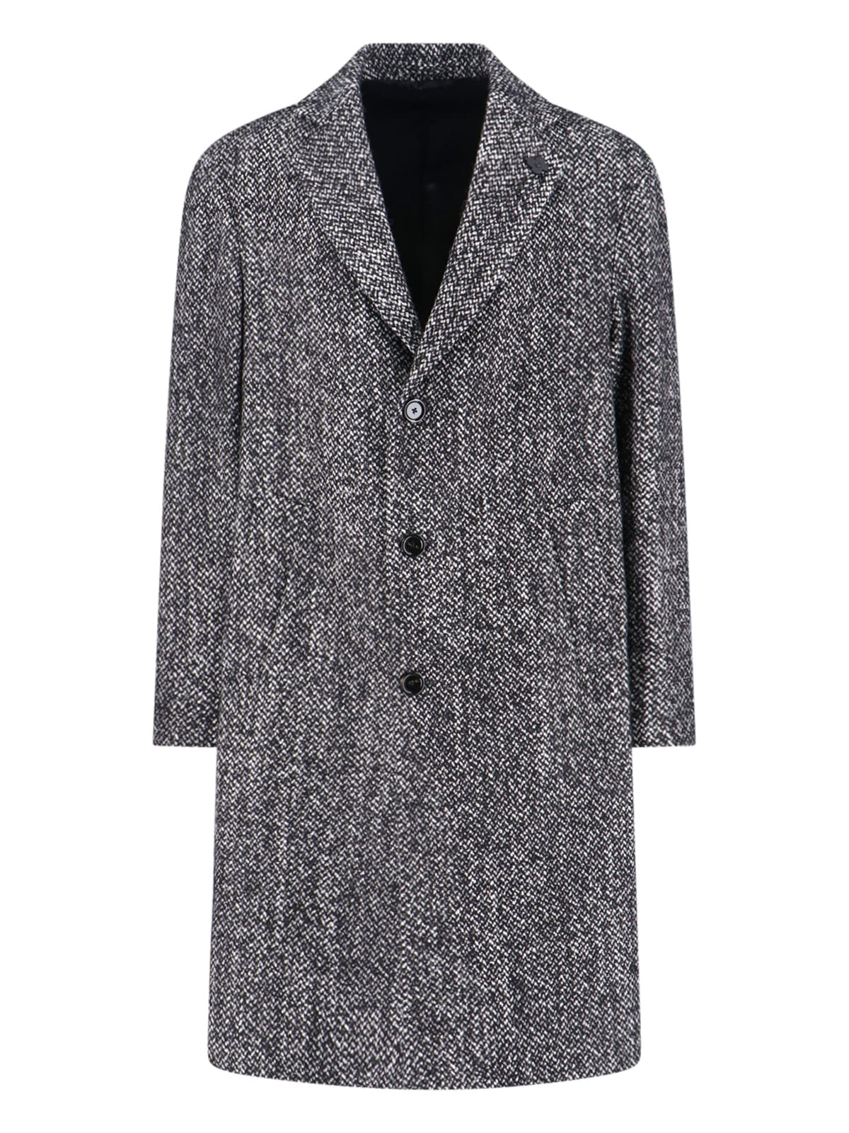 Single-breasted Wool Coat