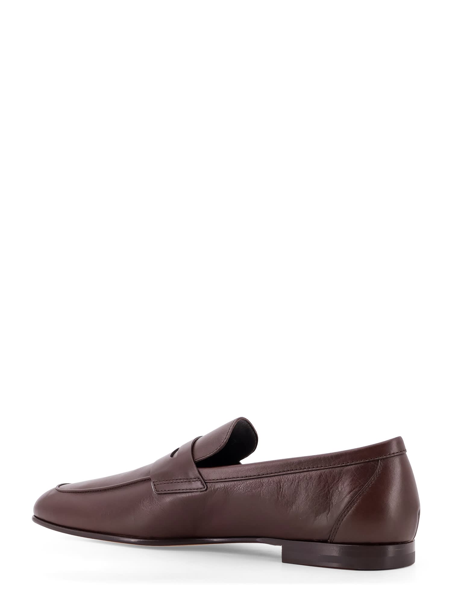 Tod's Deconstructed Leather Loafer
