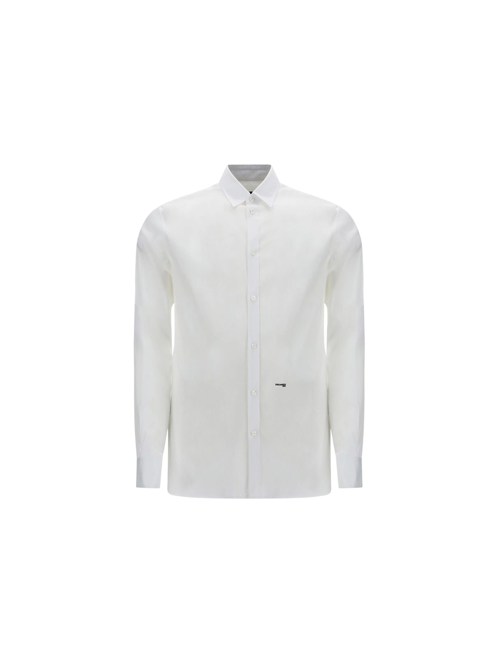 Shop Dsquared2 Shirt In Bianco