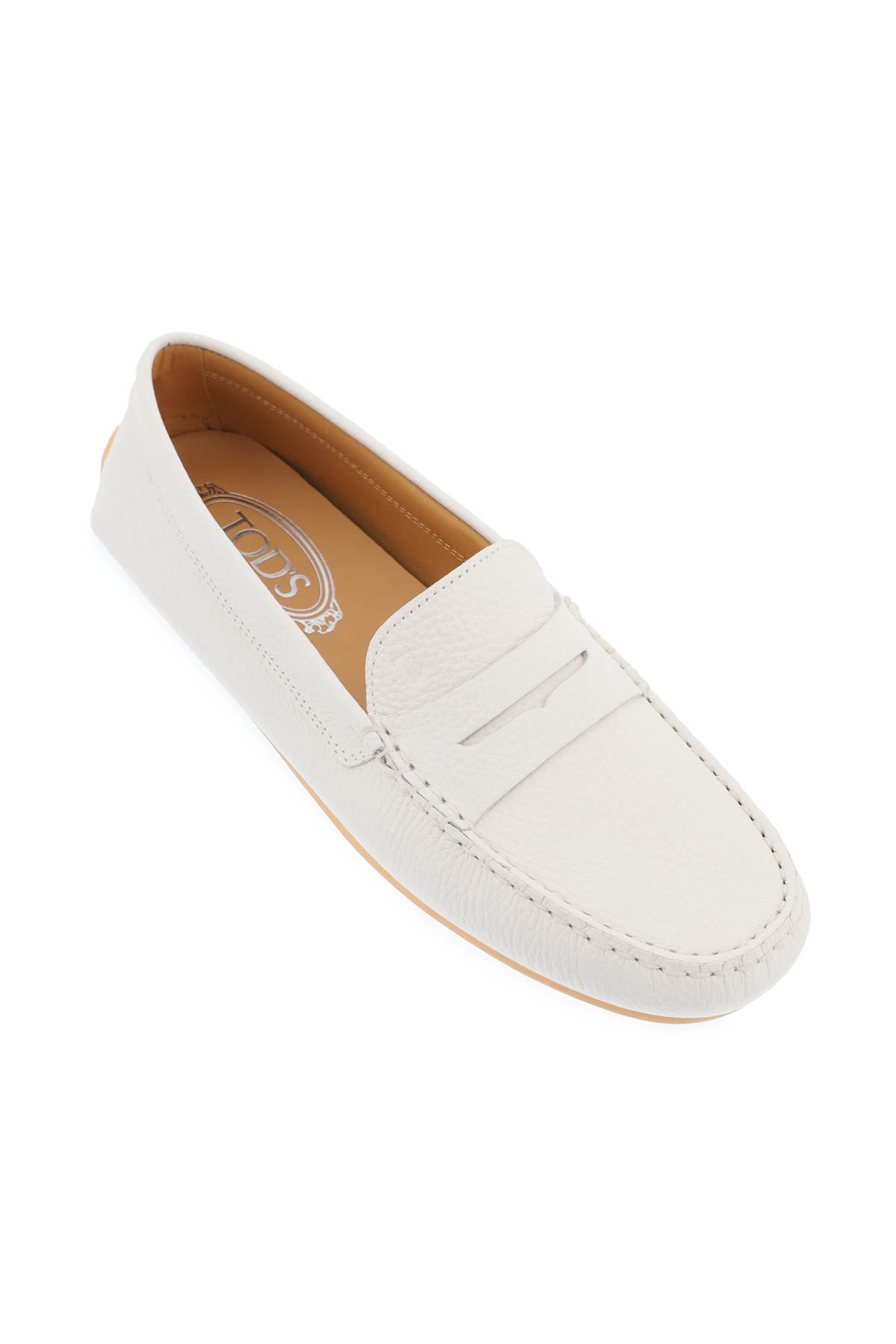 TOD'S CITY GOMMINO LEATHER LOAFERS 