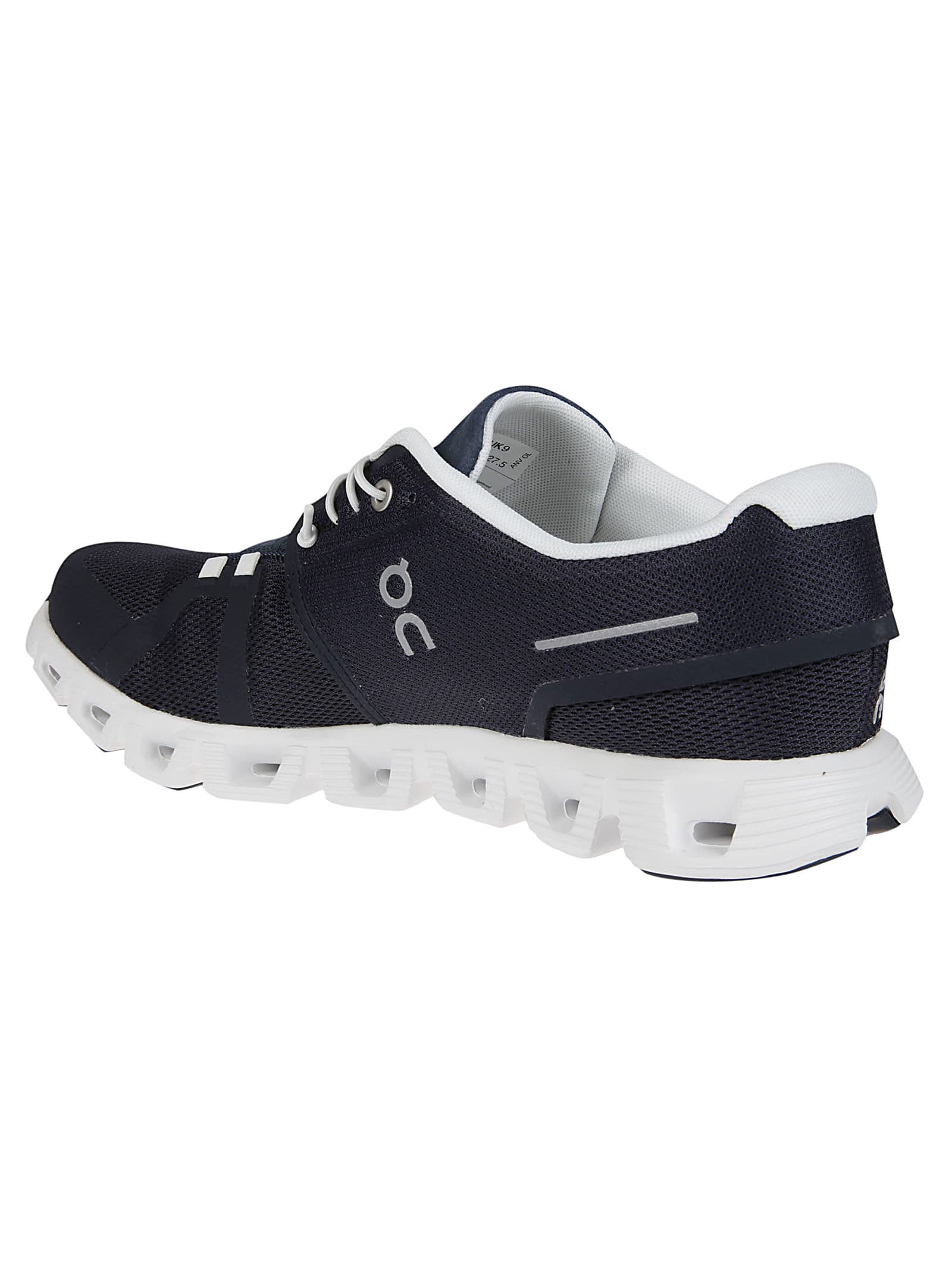 Shop On Cloud 5 Sneakers In Midnight/white