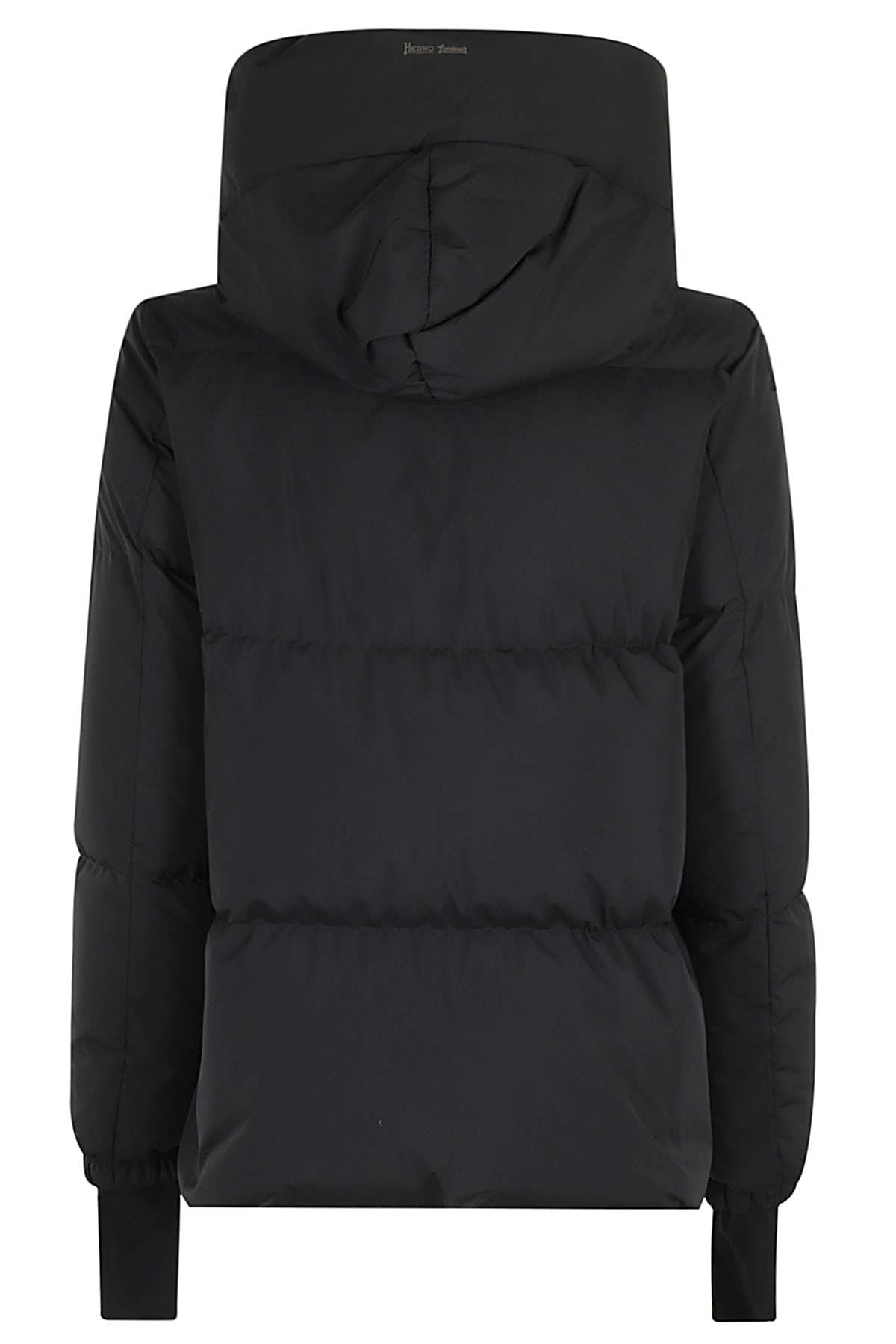 Shop Herno Cappa Gore Windstopper In Nero