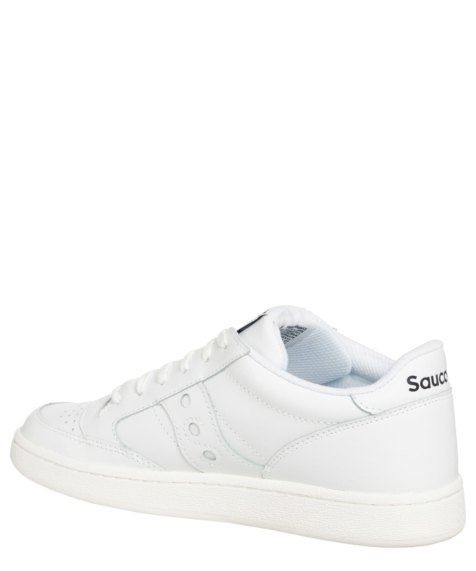 Shop Saucony Jazz Court Leather Sneakers In White