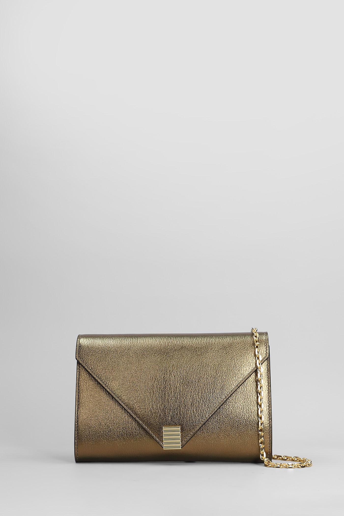 Concerto Wallet Clutch In Bronze Leather