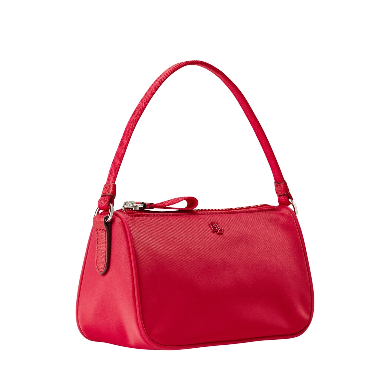 Ralph Lauren Nyln Mini Bg Pouch Medium In Festive Red Festive Red