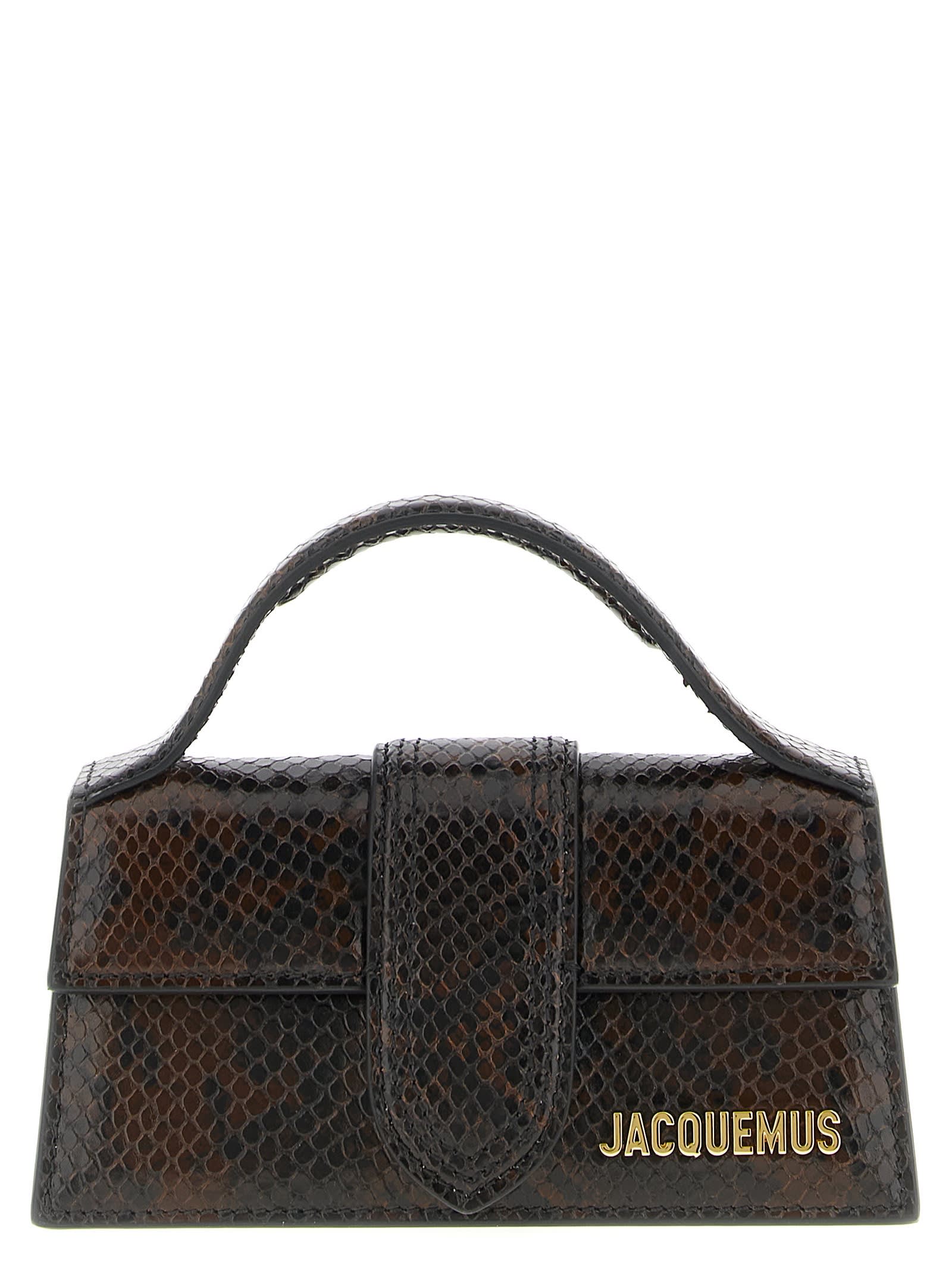 Jacquemus Le Bambino Hand Bags Brown In Brown