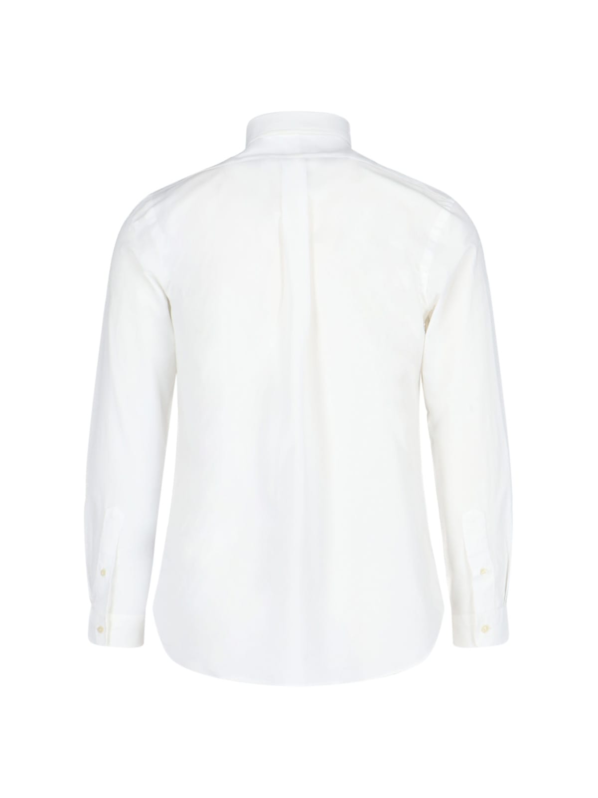 Shop Polo Ralph Lauren Logo Shirt In White