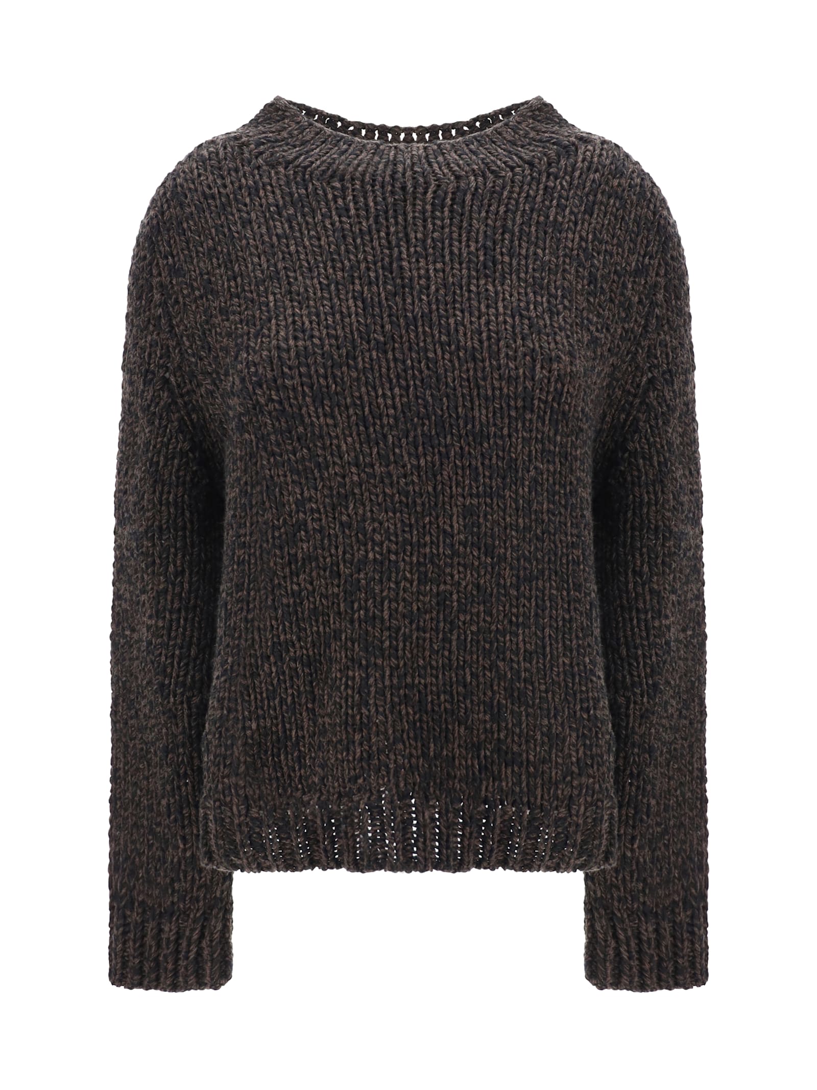 Shop The Row Hauren Sweater In Brown / Black