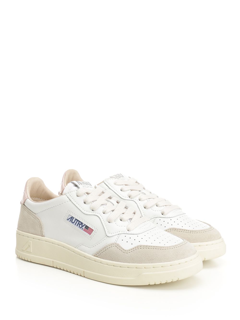 Autry Medalist Low Sneaker In White