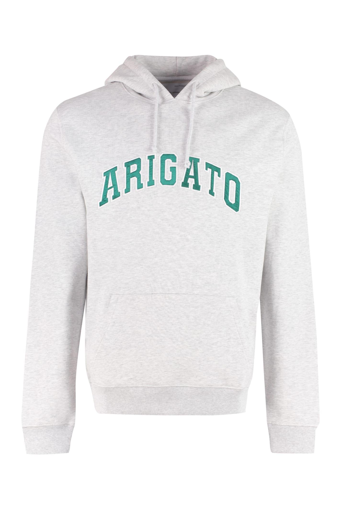Axel Arigato College Logo Detail Cotton Sweatshirt