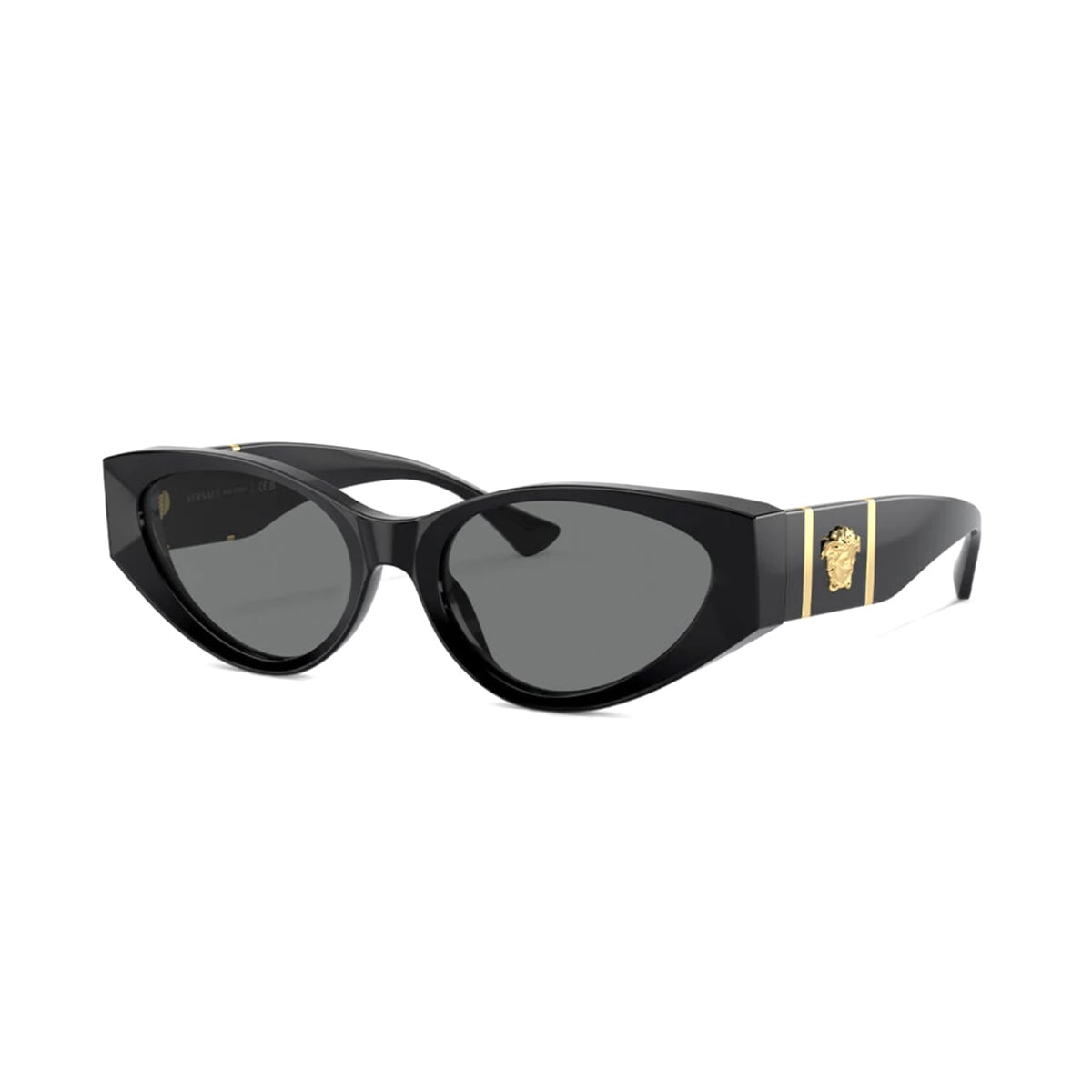 Shop Versace Ve4454 Gb1/87 Sunglasses In Nero