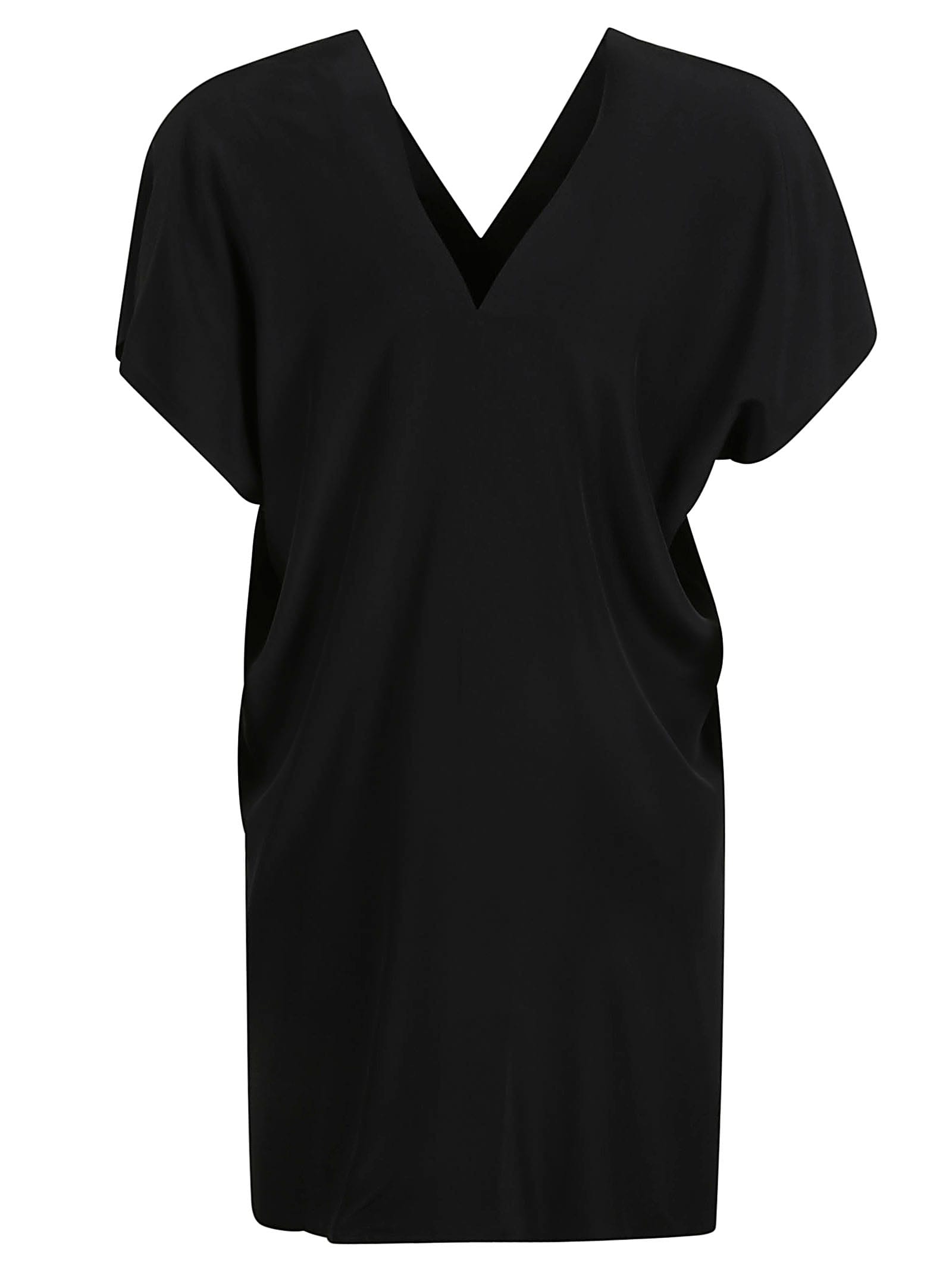 Shop Aspesi V-neck Top In Black