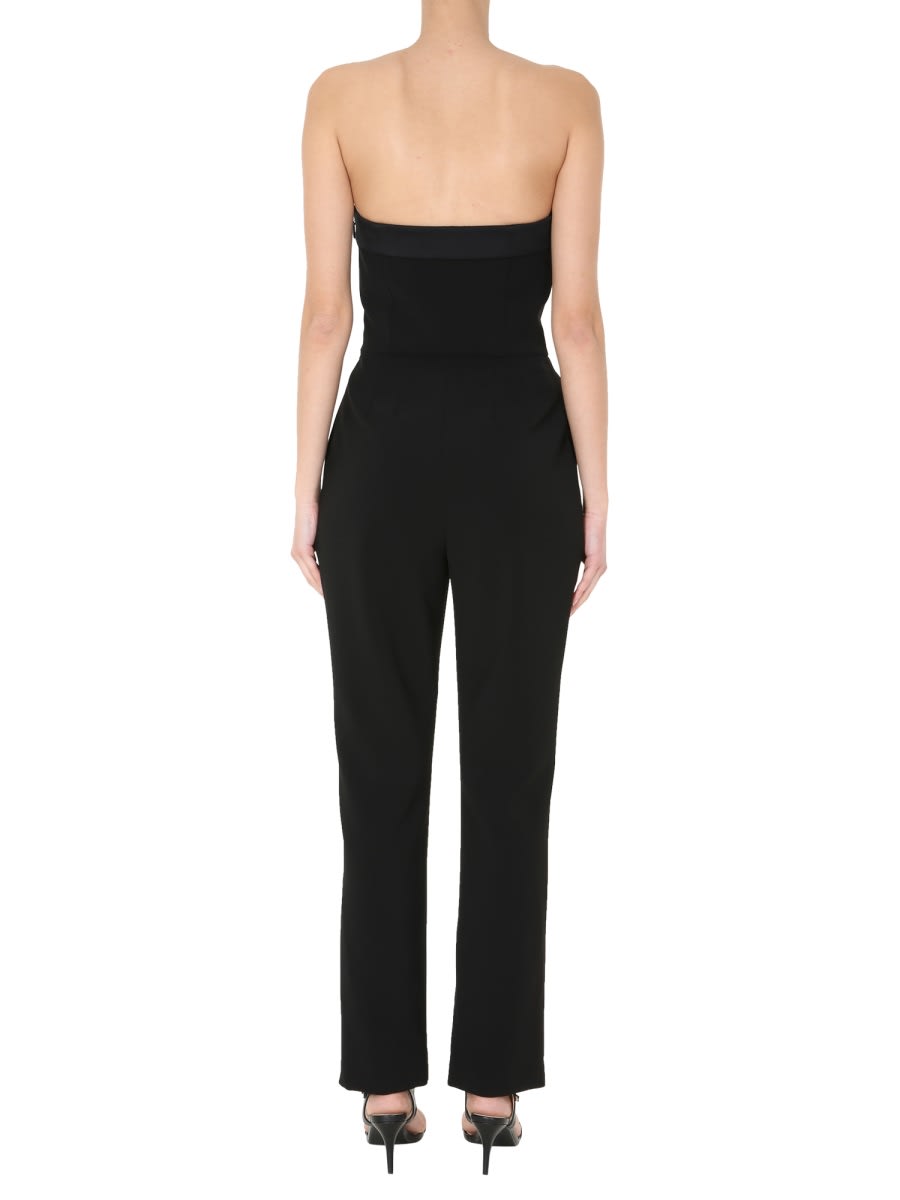 Shop Moschino Whole Suit In Black