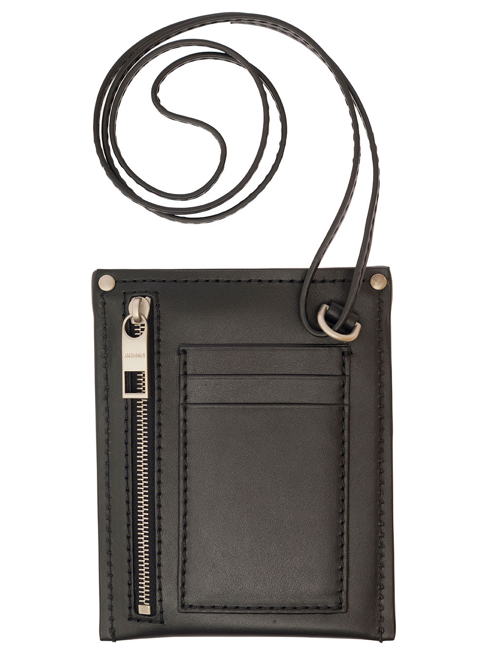 Shop Jacquemus Le Porte Poche Meunier In Black