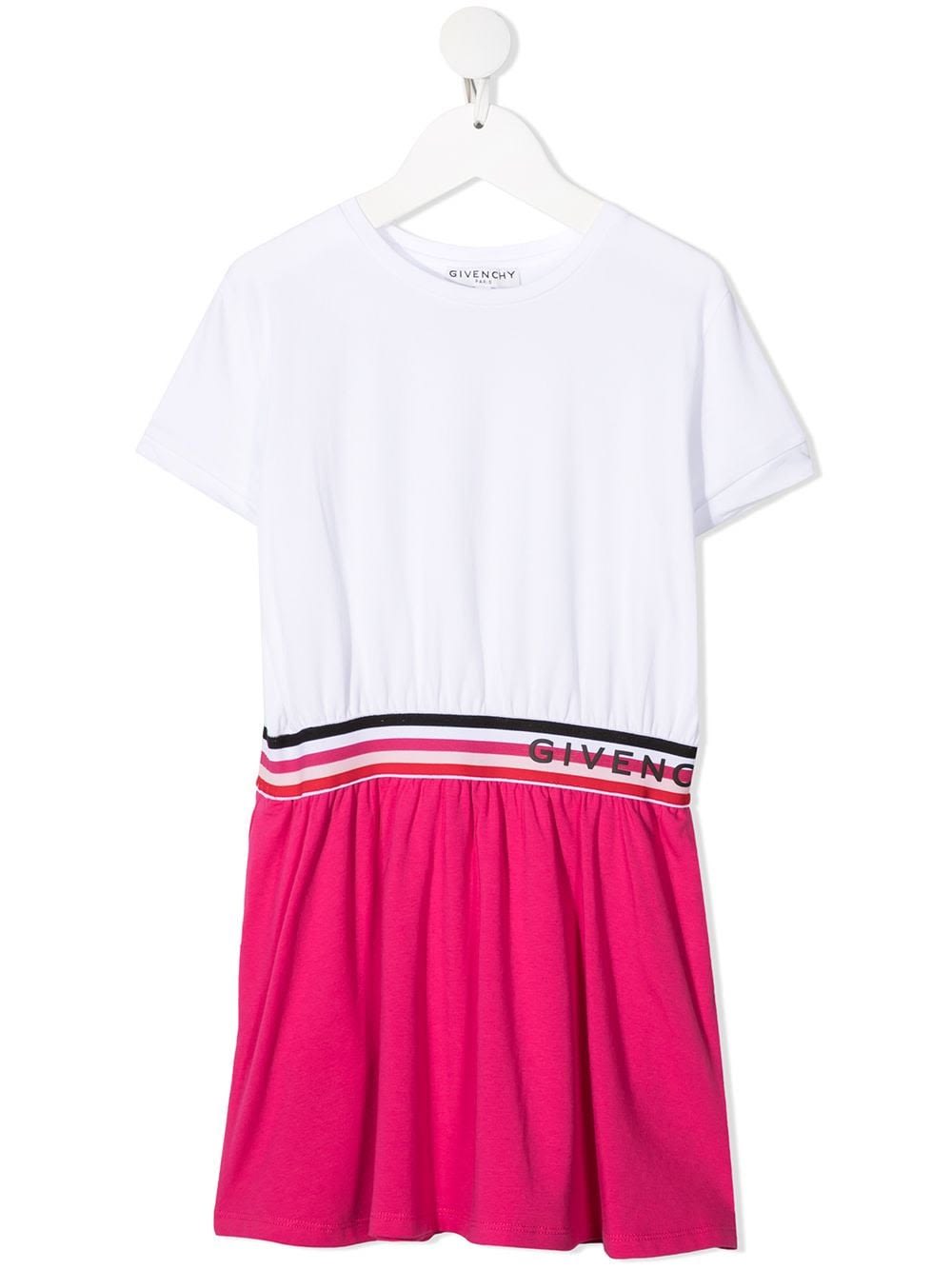 Givenchy Color Block Jersey T-shirt Dress