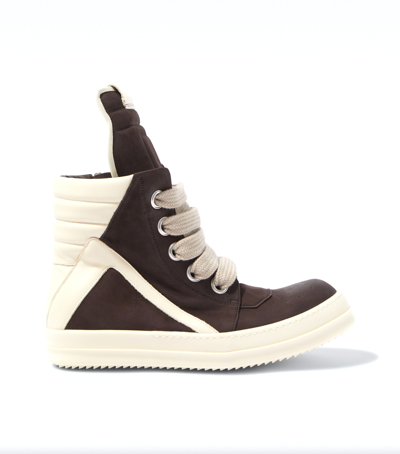 Rick Owens Jumbolace Geobasket Shoes In Black