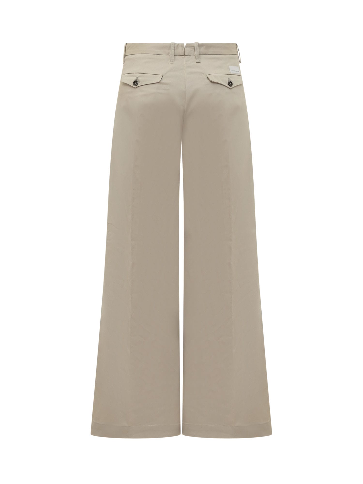 Shop Nine In The Morning Nadia Palazzo Trousers In Beige