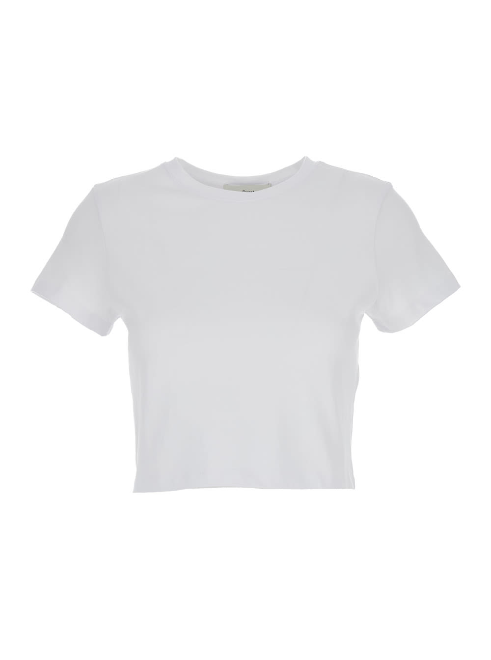 Dunst Cropped Tee In White