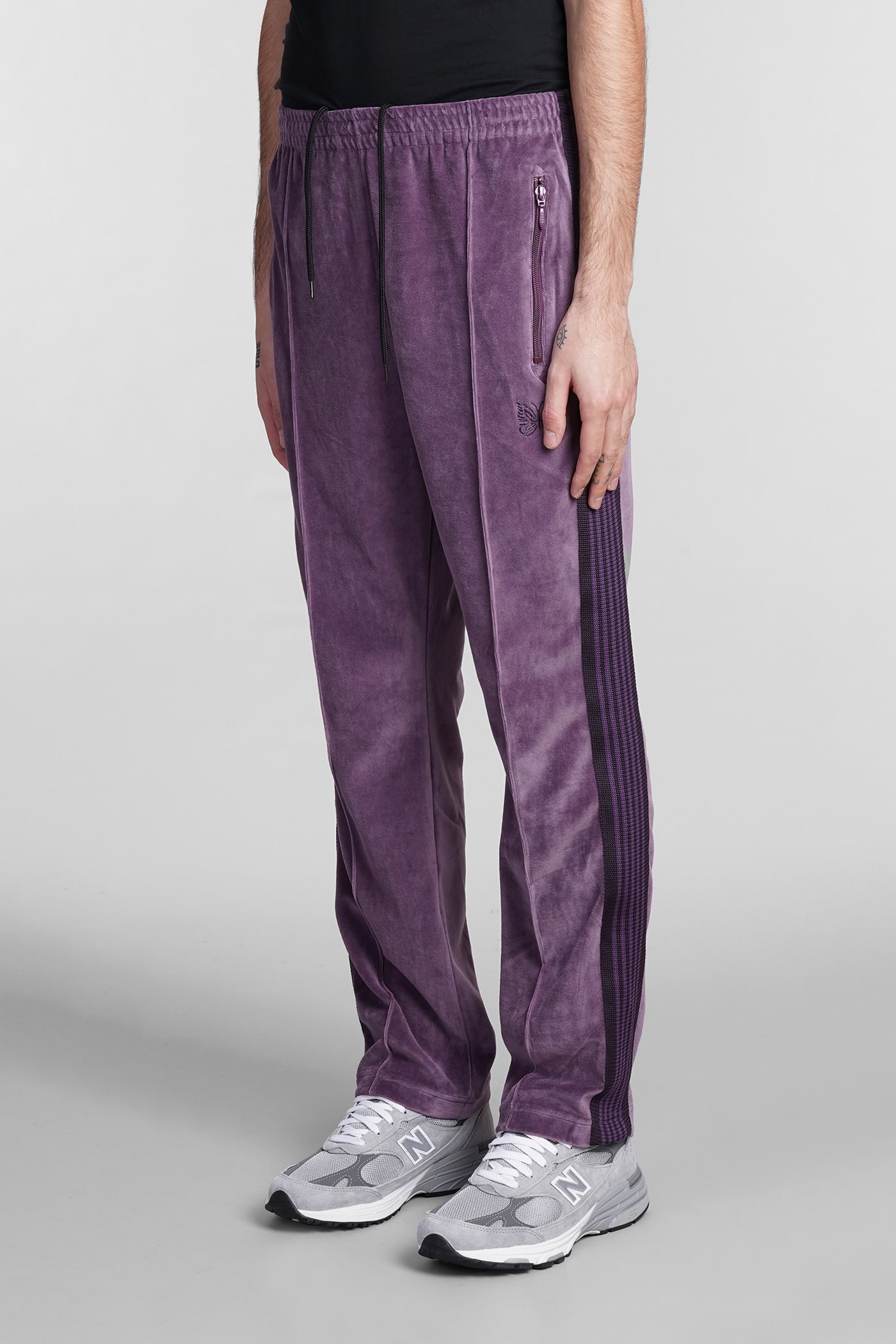 Narrow Track Pant In Purple