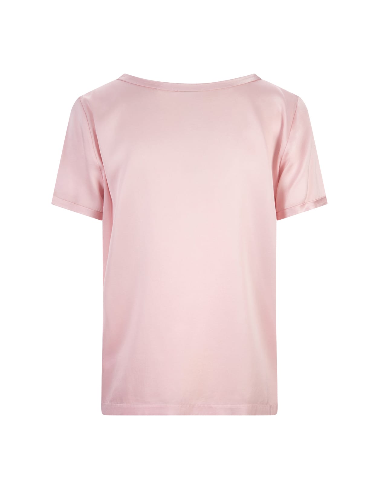 Shop Her Shirt Pink Silk T-shirt