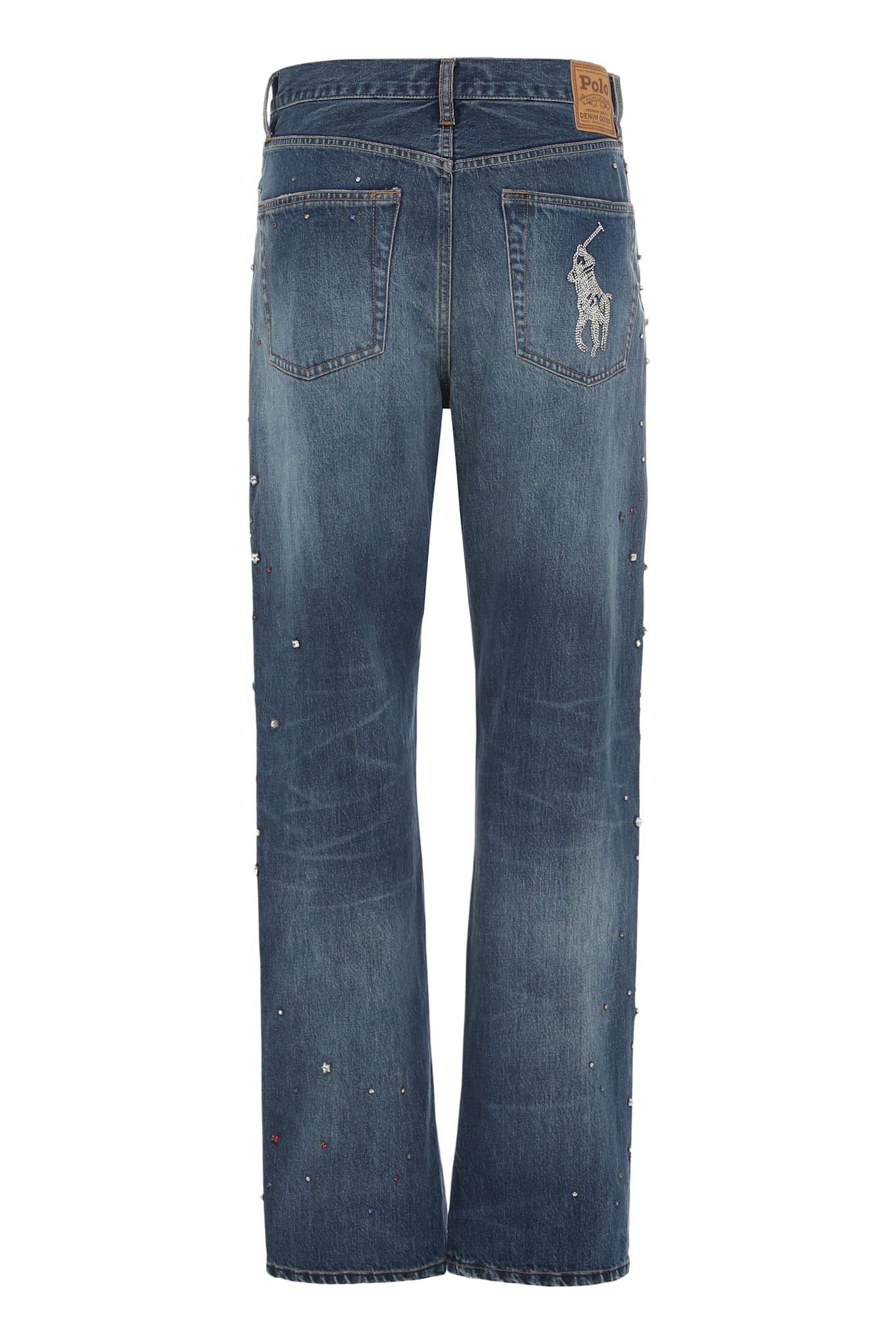 Polo Ralph Lauren Flared Jeans With Five Pockets In Blue