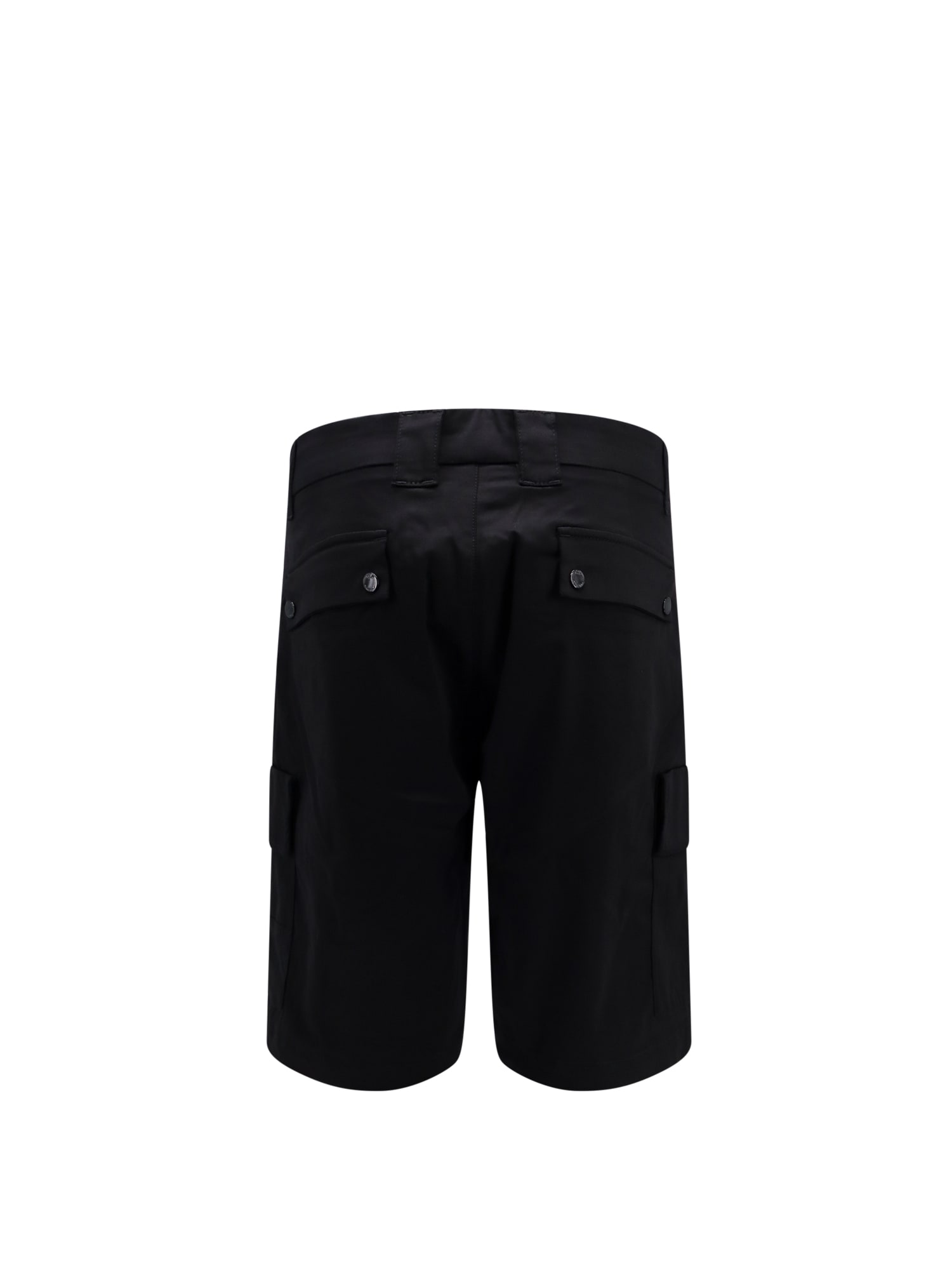 Shop C.p. Company Bermuda Shorts In Black