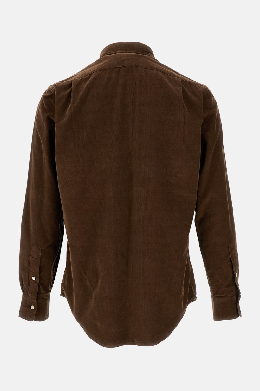 Polo Ralph Lauren Long Sleeve Sport Shirt In Brown