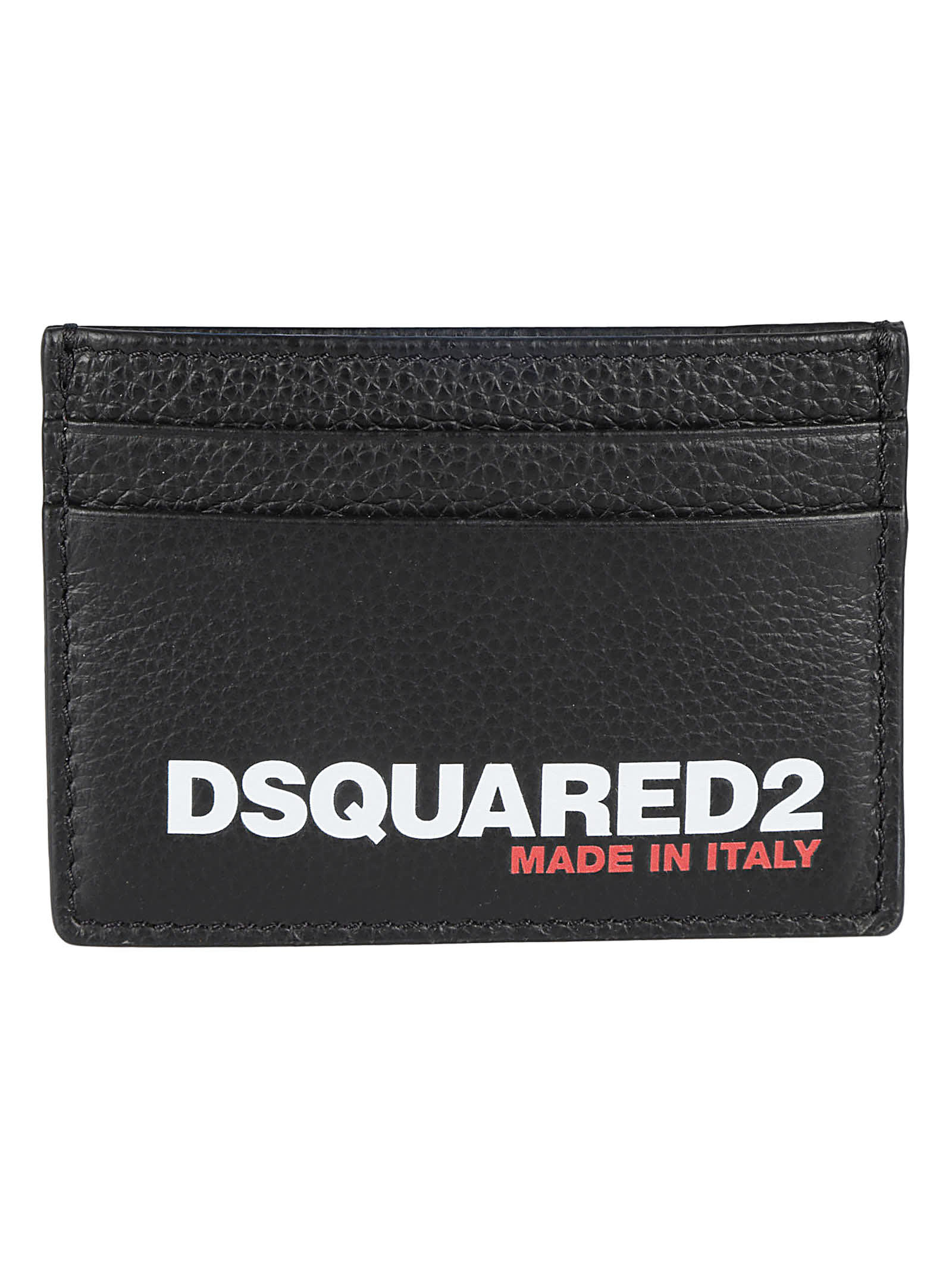 Shop Dsquared2 Logo Card Holder In Black
