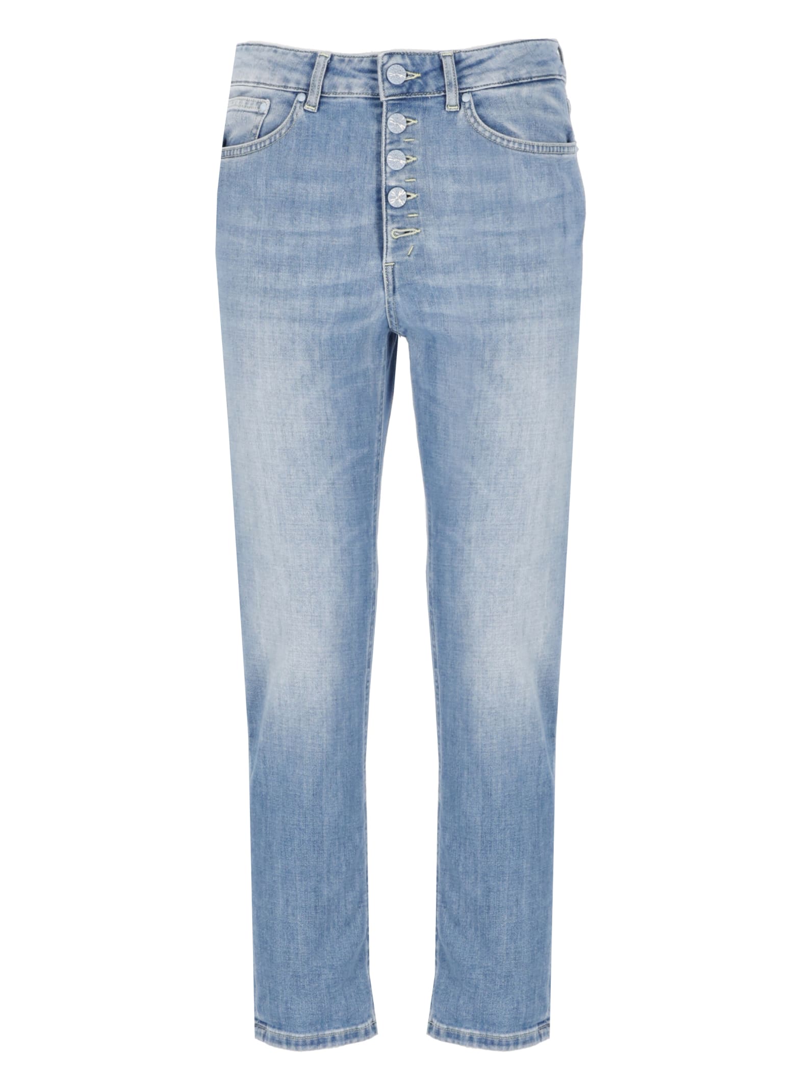 Shop Dondup Koons Gioiello Jeans In Blue