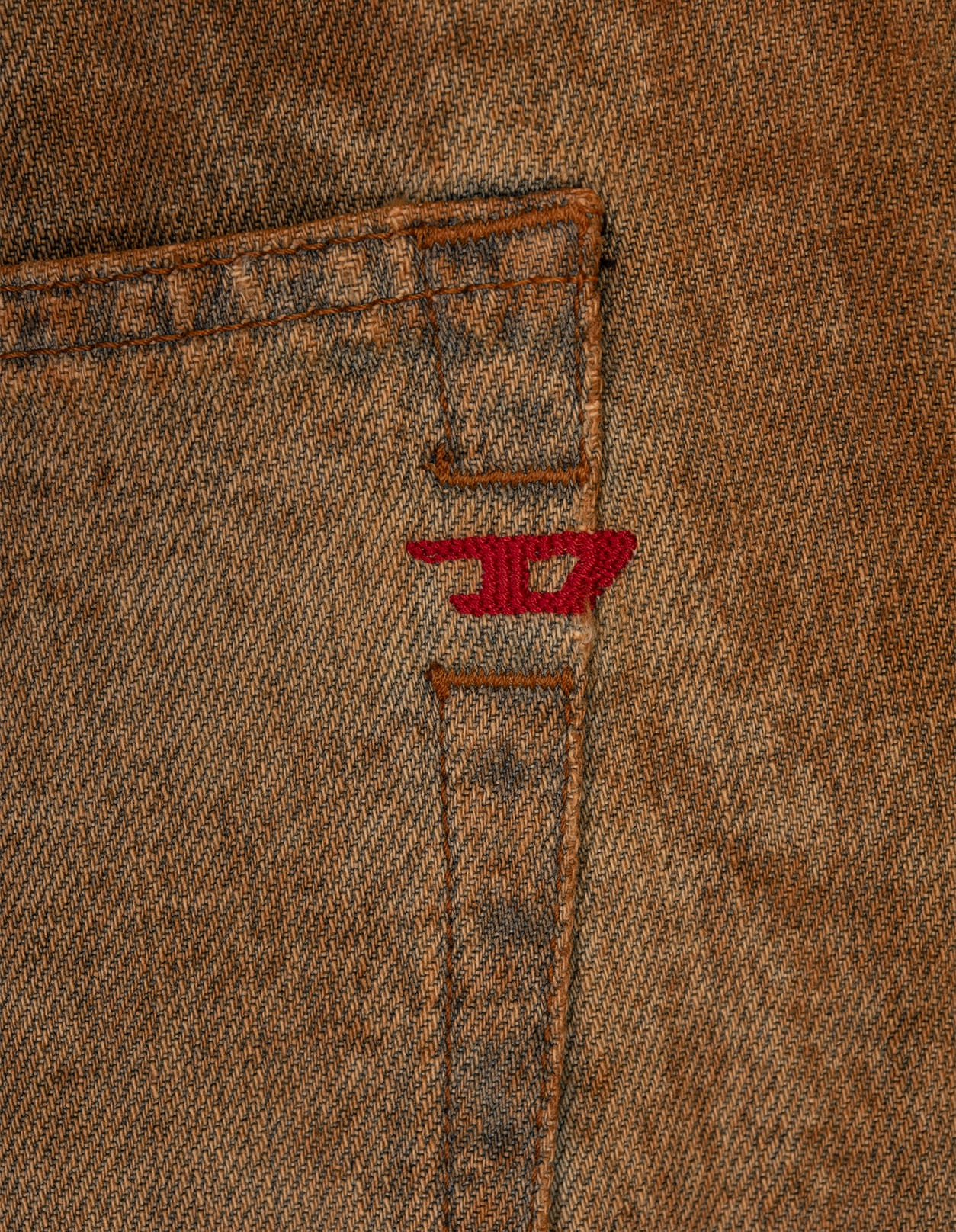 Shop Diesel Straight Jeans 2010 D-macs 0ajet In Brown