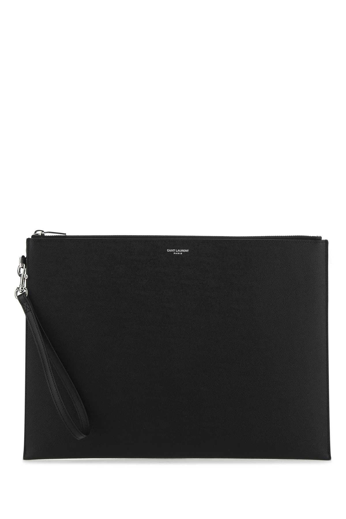 Shop Saint Laurent Clutch In 1000