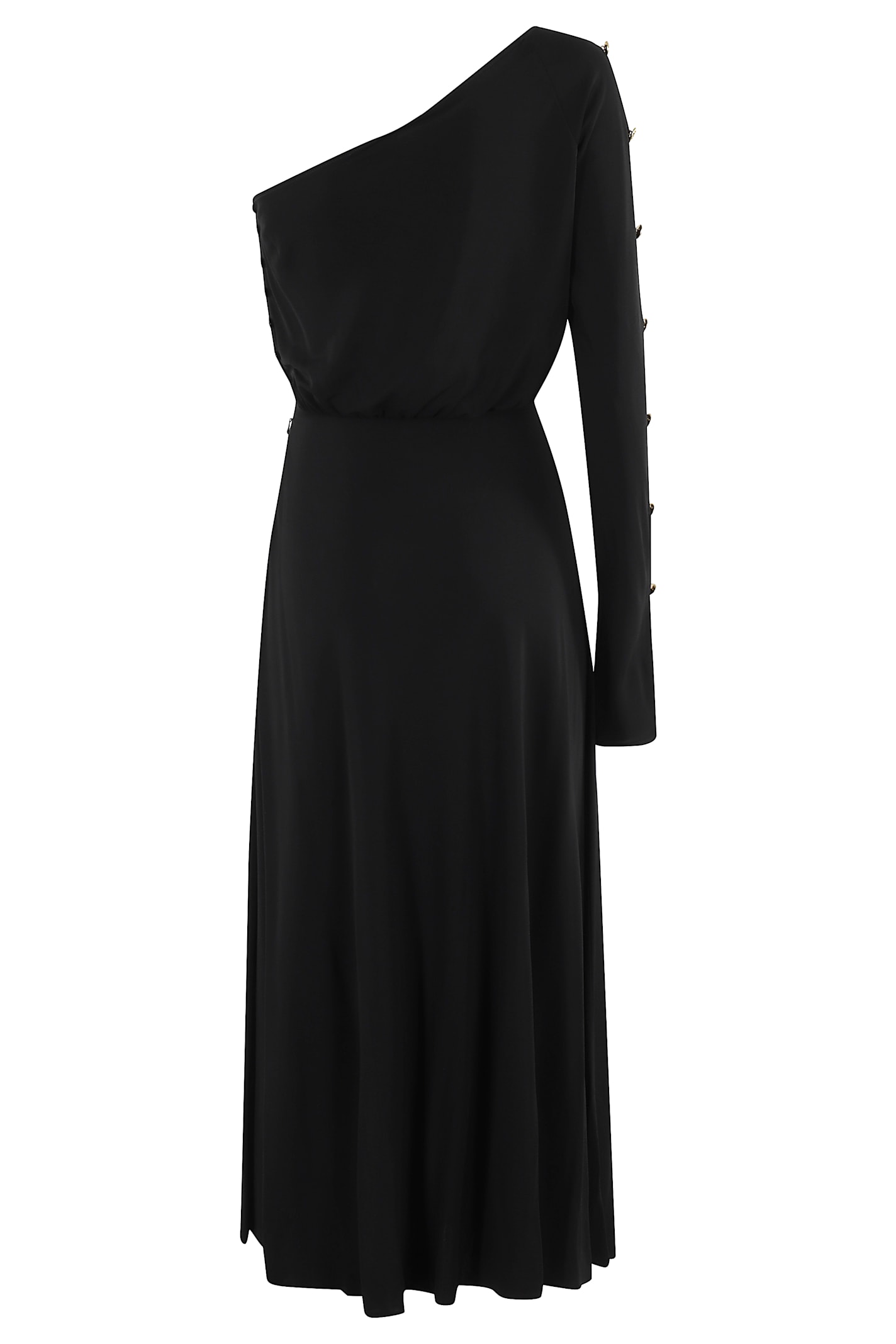 Shop Elisabetta Franchi Abito In Nero
