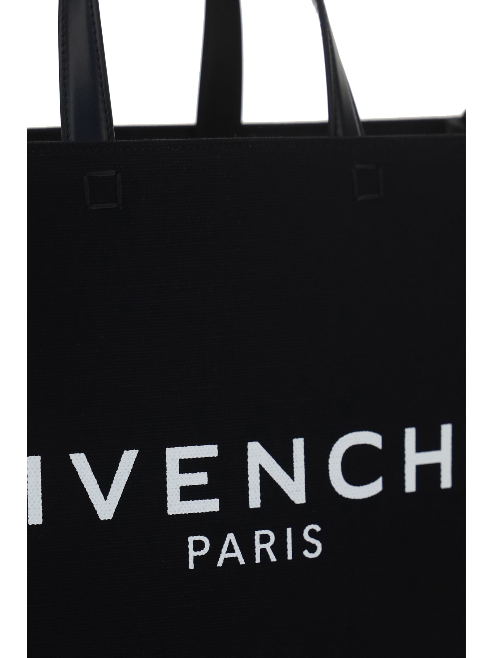 Shop Givenchy G-tote Handbag In Black