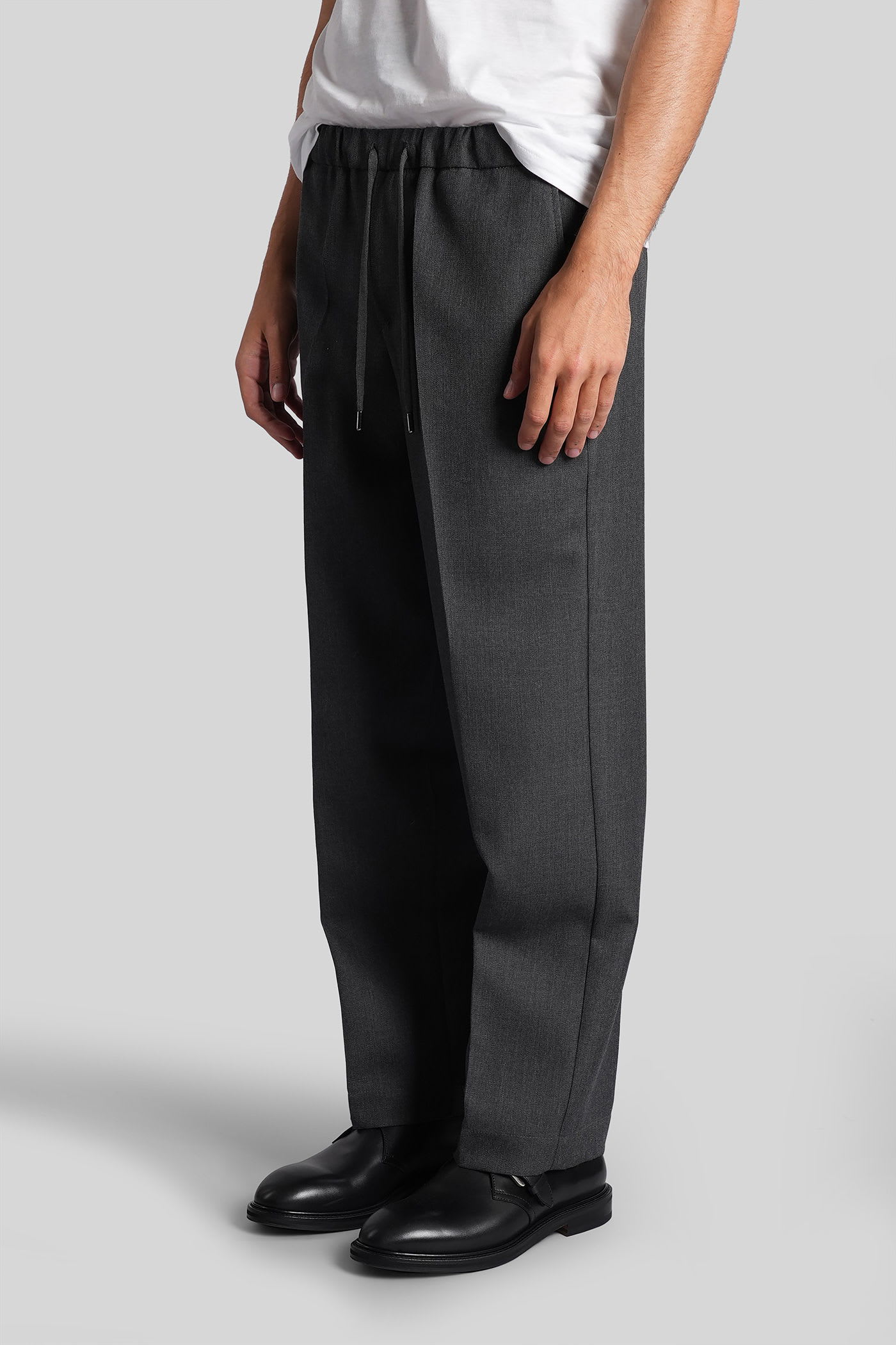 Costumein Pajamas Pants In Grey Wool In Gray