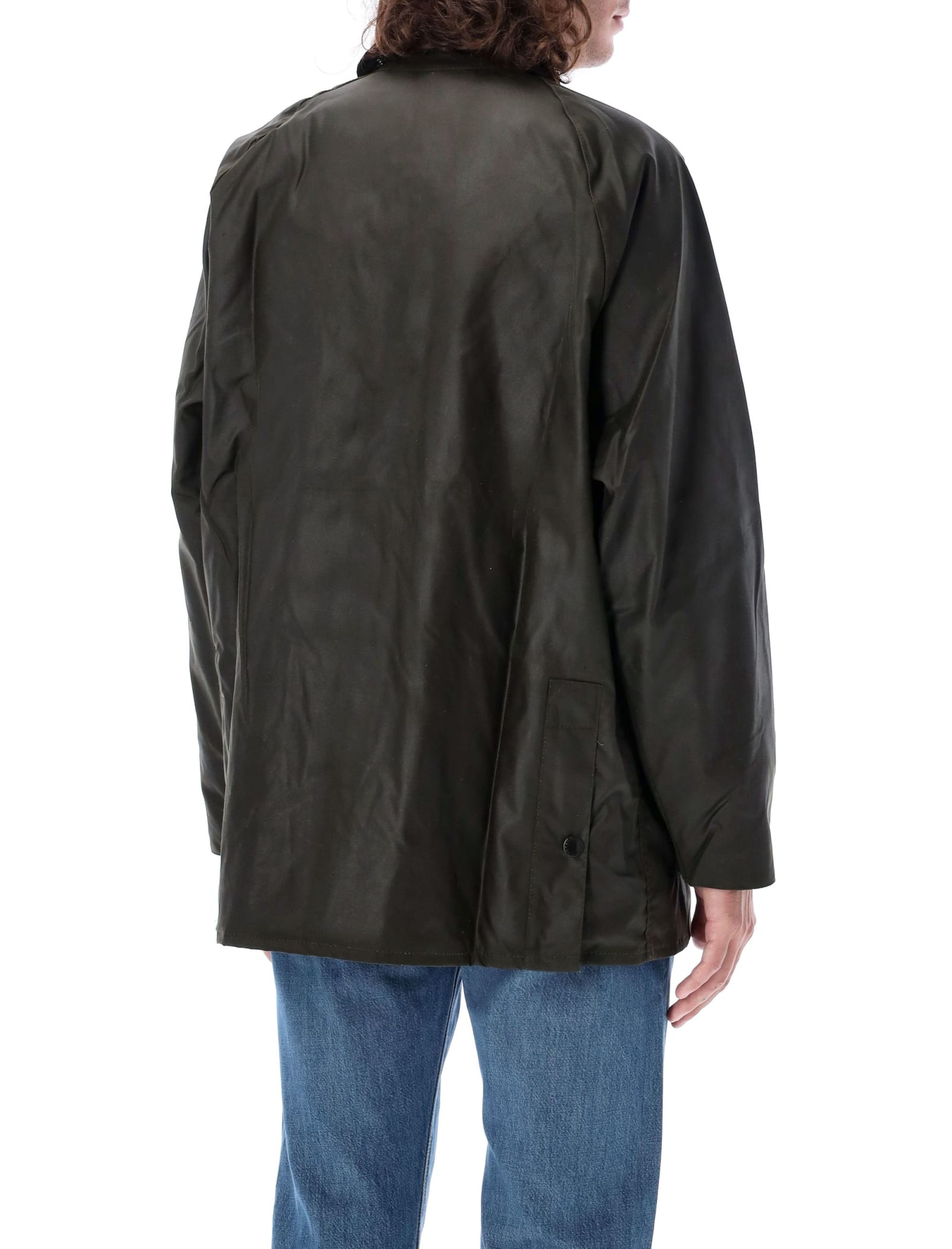 Barbour Bedale Wax Jacket In Olive Archivio