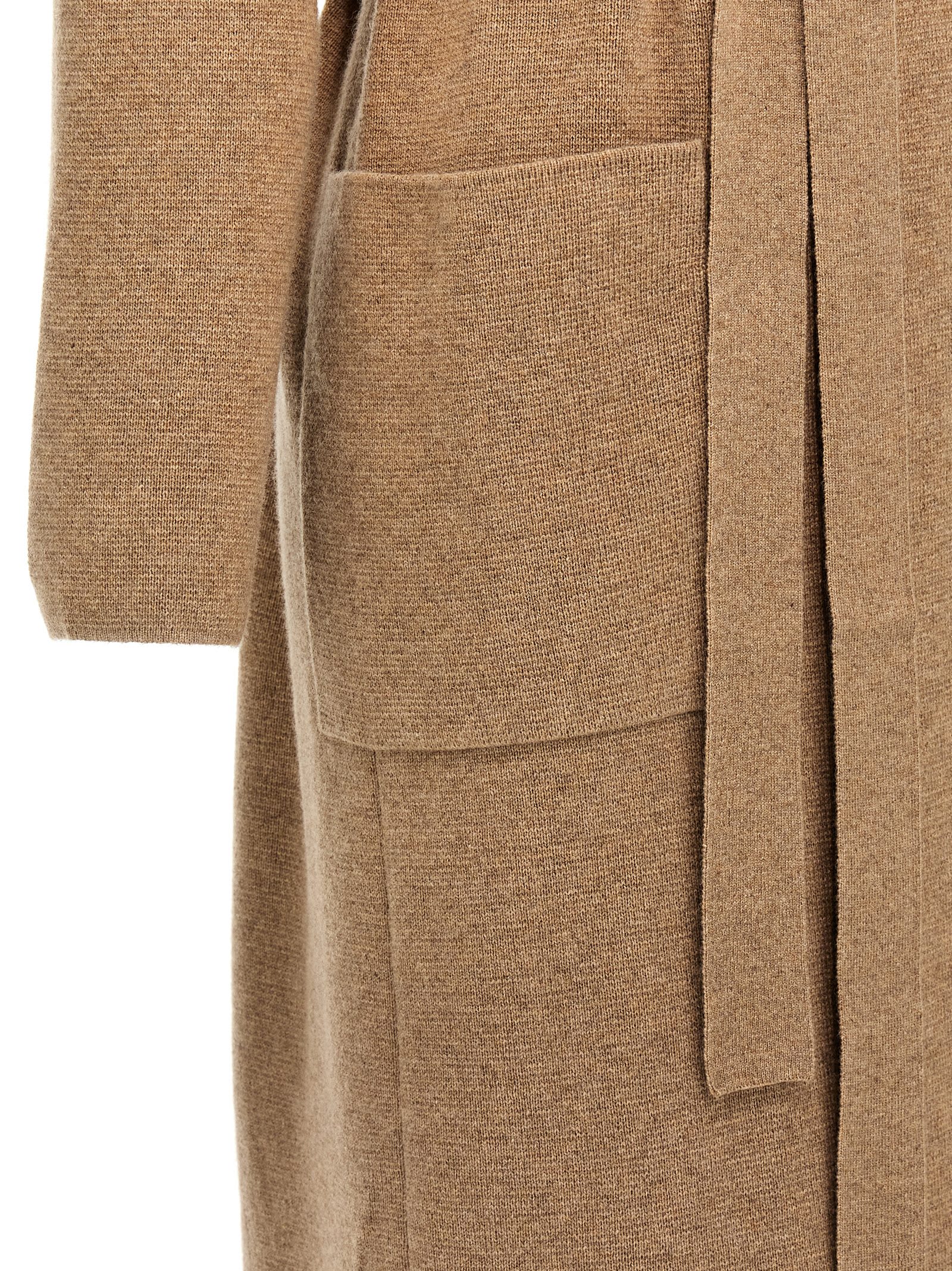 Shop Max Mara Gestro Cardigan In Daino