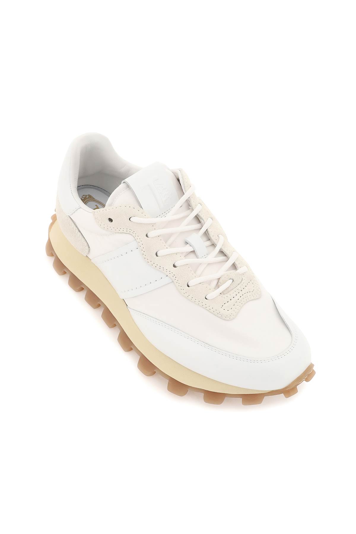 Tod's Sportiva Sneakers In Bianco Bianco Lana (white)