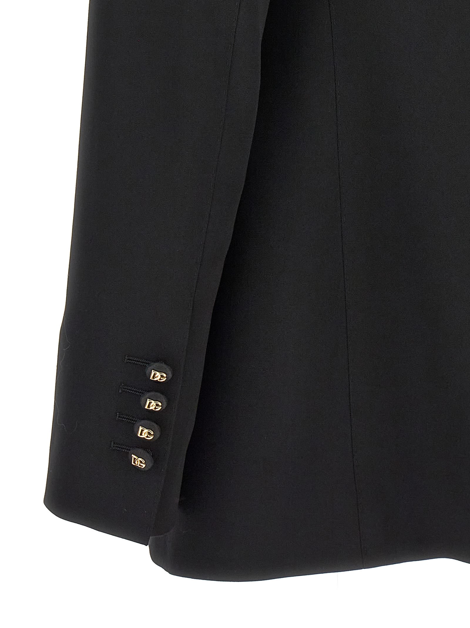 Shop Dolce & Gabbana Single-breasted Blazer In Black