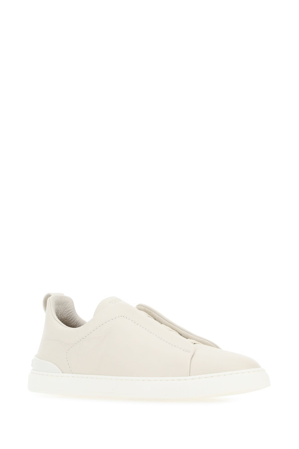 ZEGNA TRIPLE STITCH LOW-TOP SNEAKER 